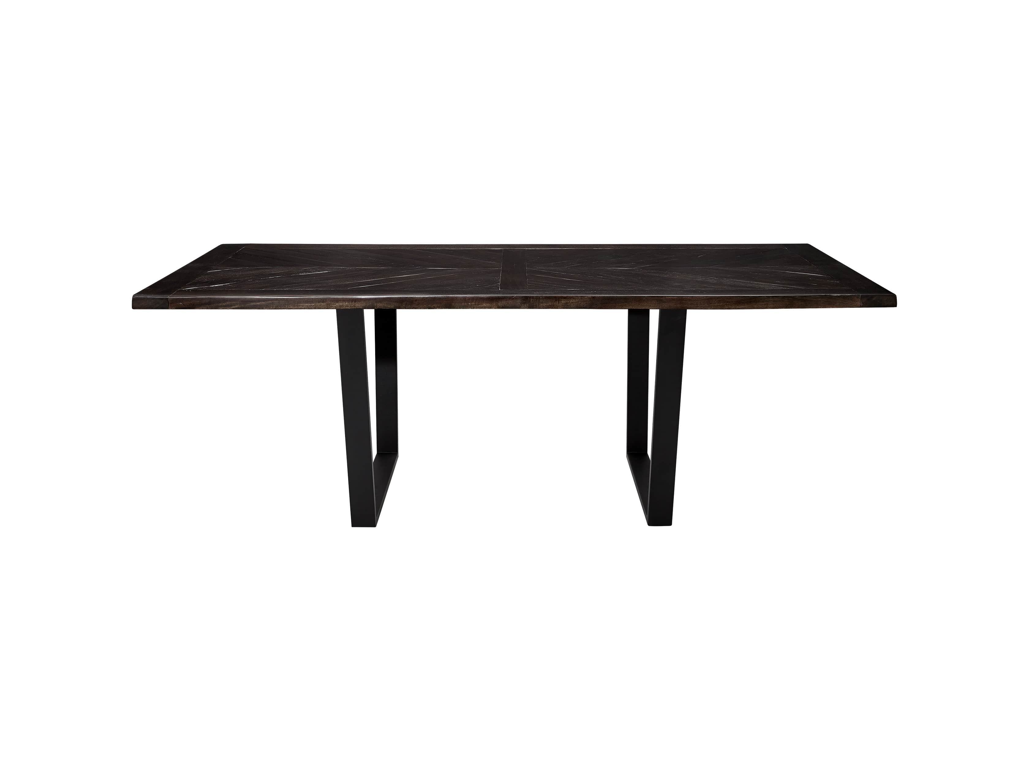 Nobelle 70" Dining Table with Hardyn Base in Black