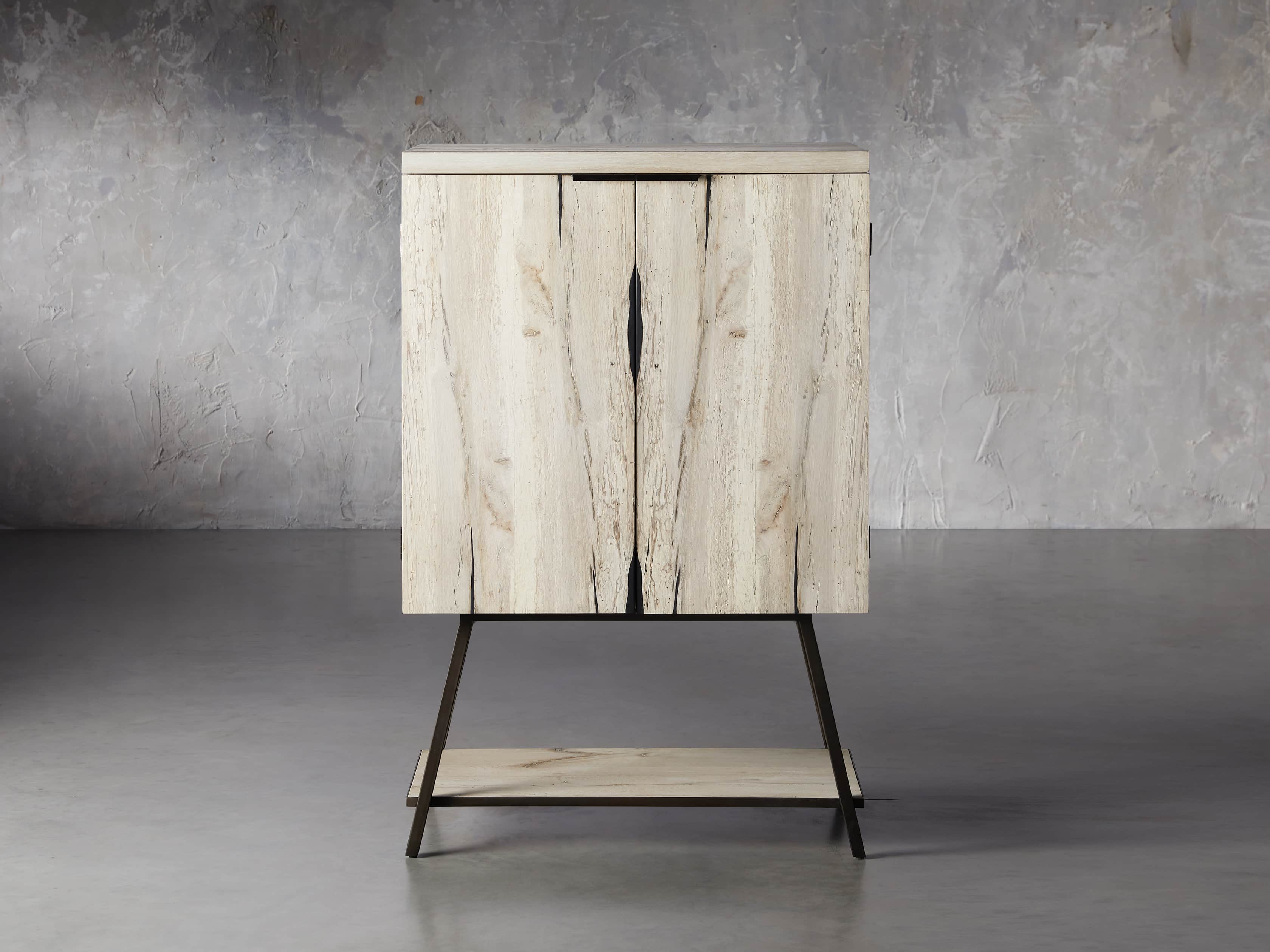 View the Nika Bar Cabinet | Variant: SPALTED OAK
