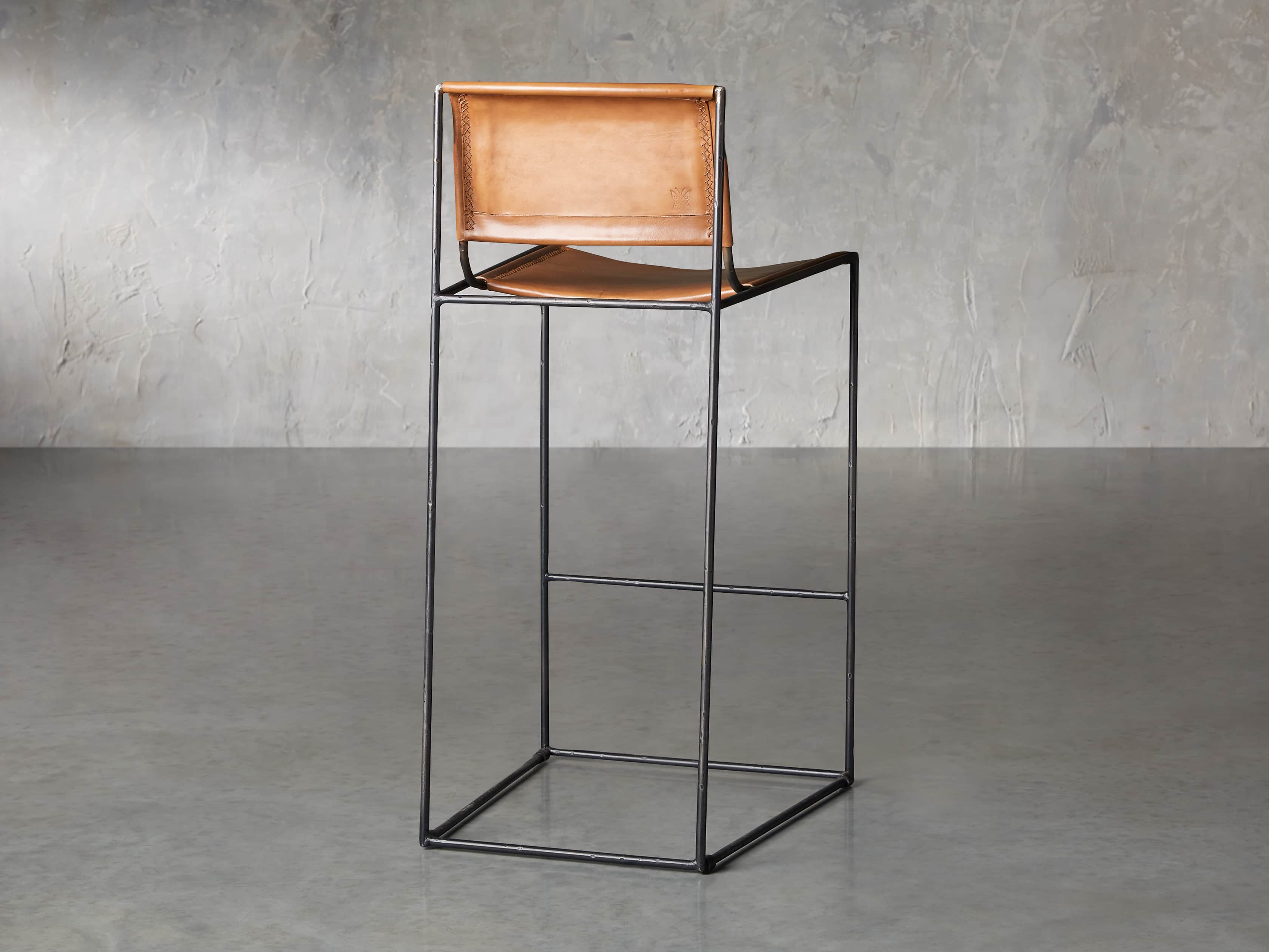 Oeste Barstool in Honey Pumpkin, slide 5 of 10