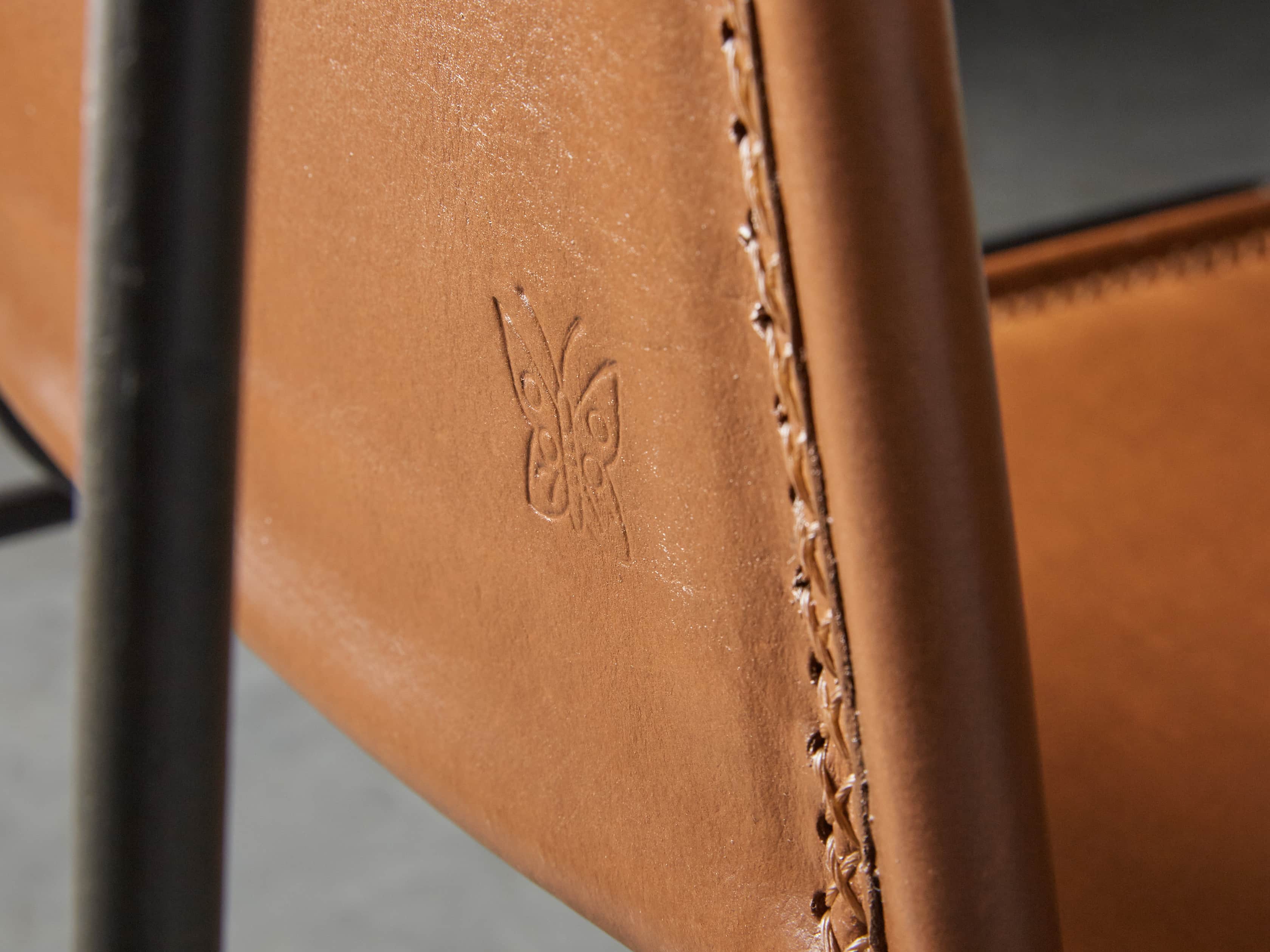 Oeste Counter Stool in Honey Pumpkin, slide 5 of 9