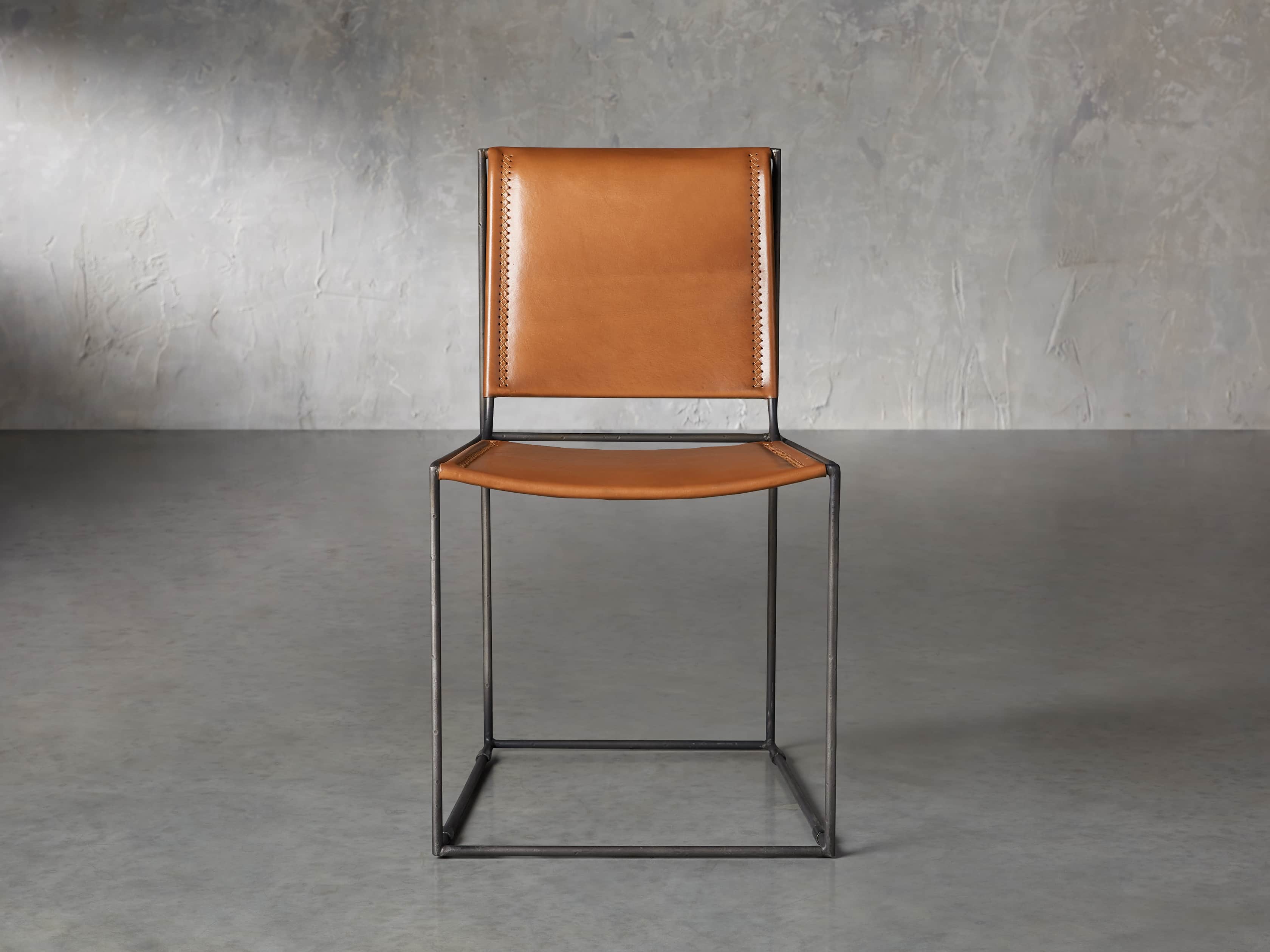 Oeste 19" Dining Side Chair in Honey Pumpkin, slide 1 of 9