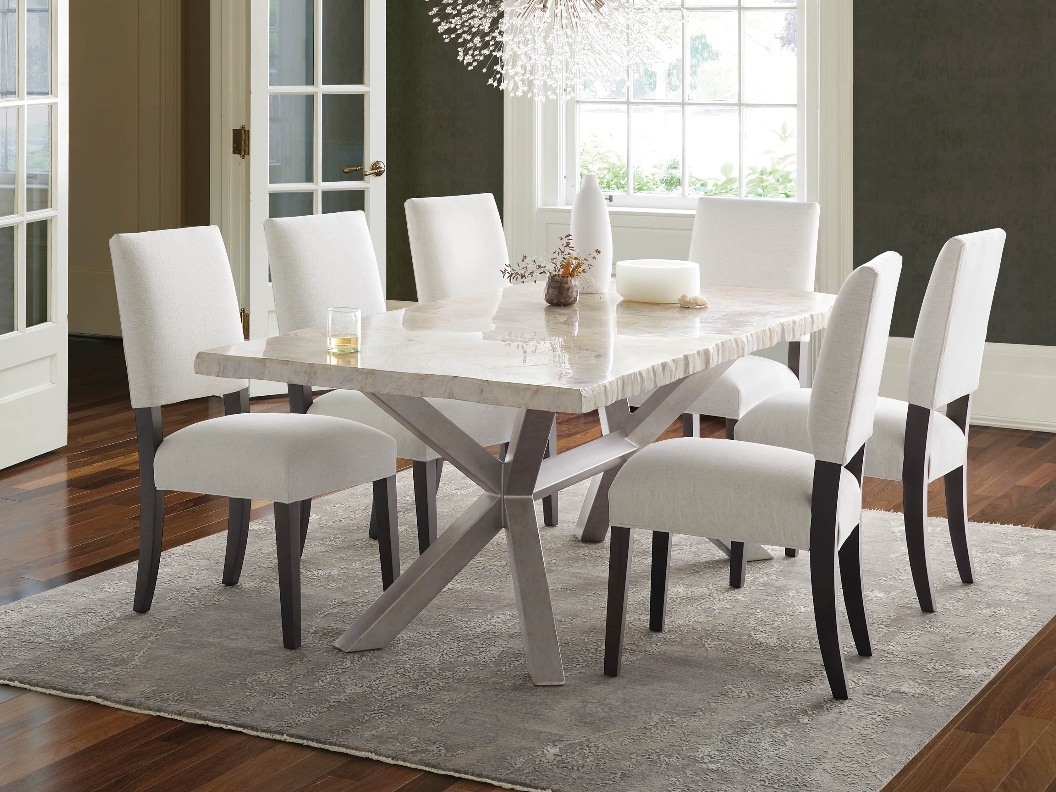 Dining Room Tables Kitchen Tables Arhaus   30PETWHRC74KT BO210824 