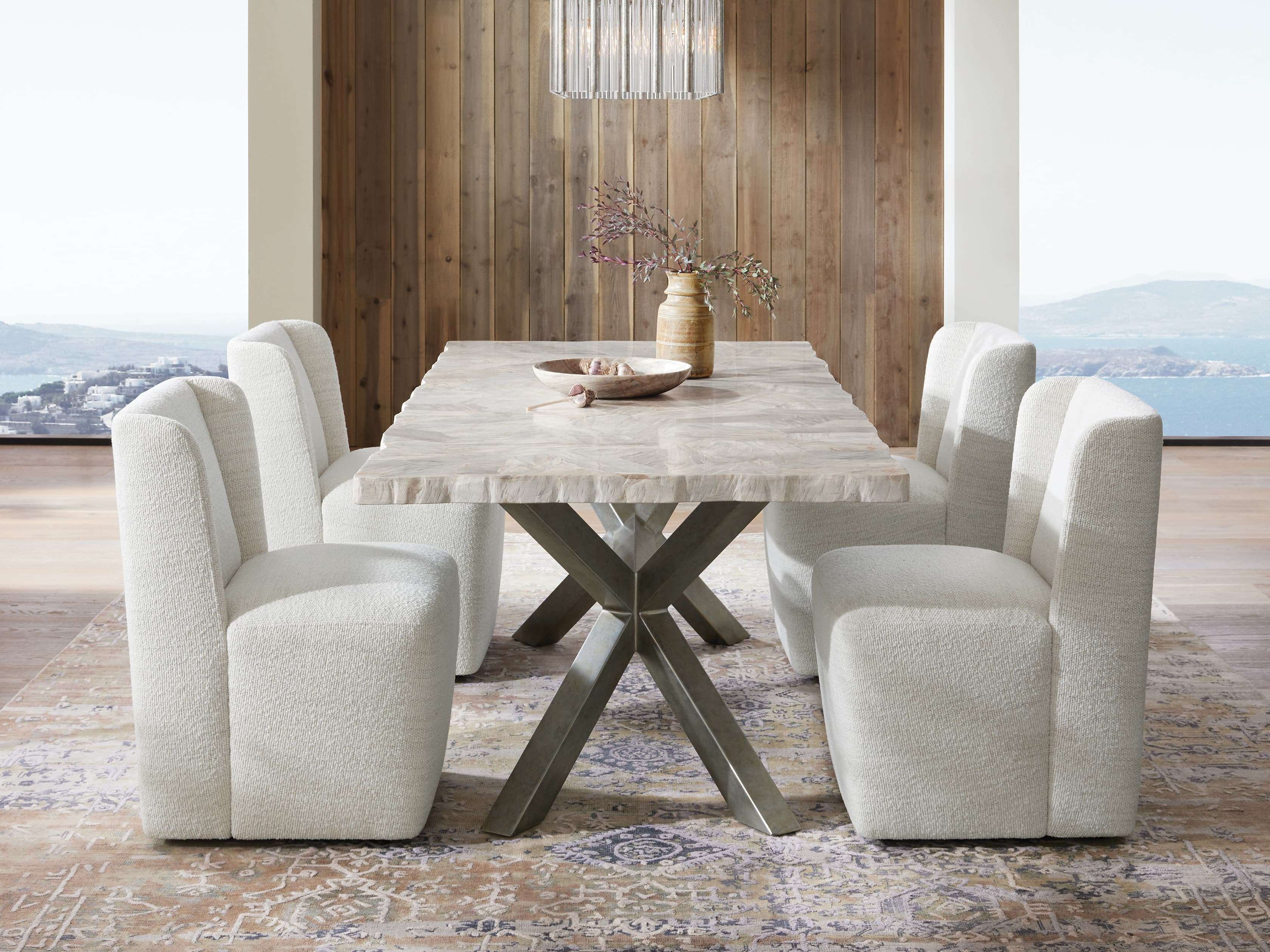 Arhaus best sale dining set