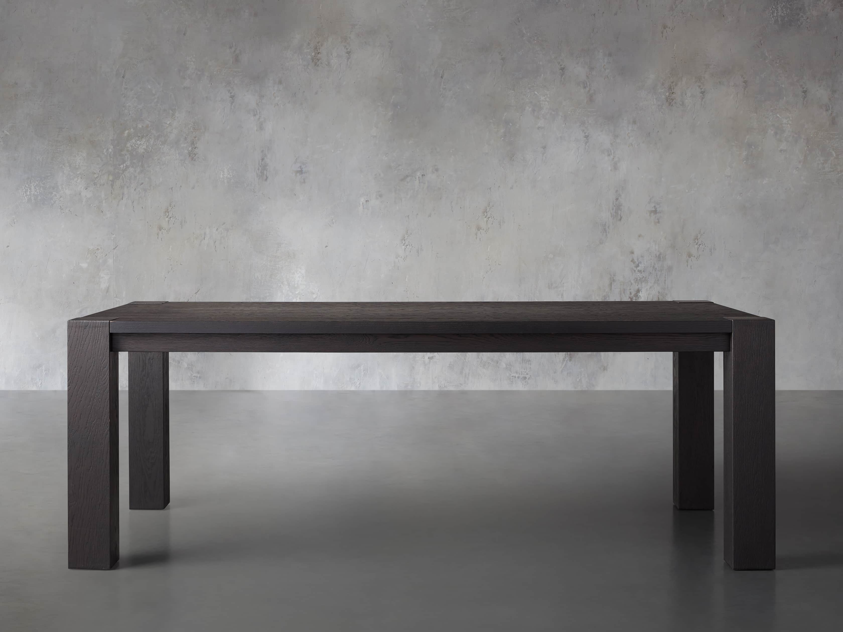 grey parsons table