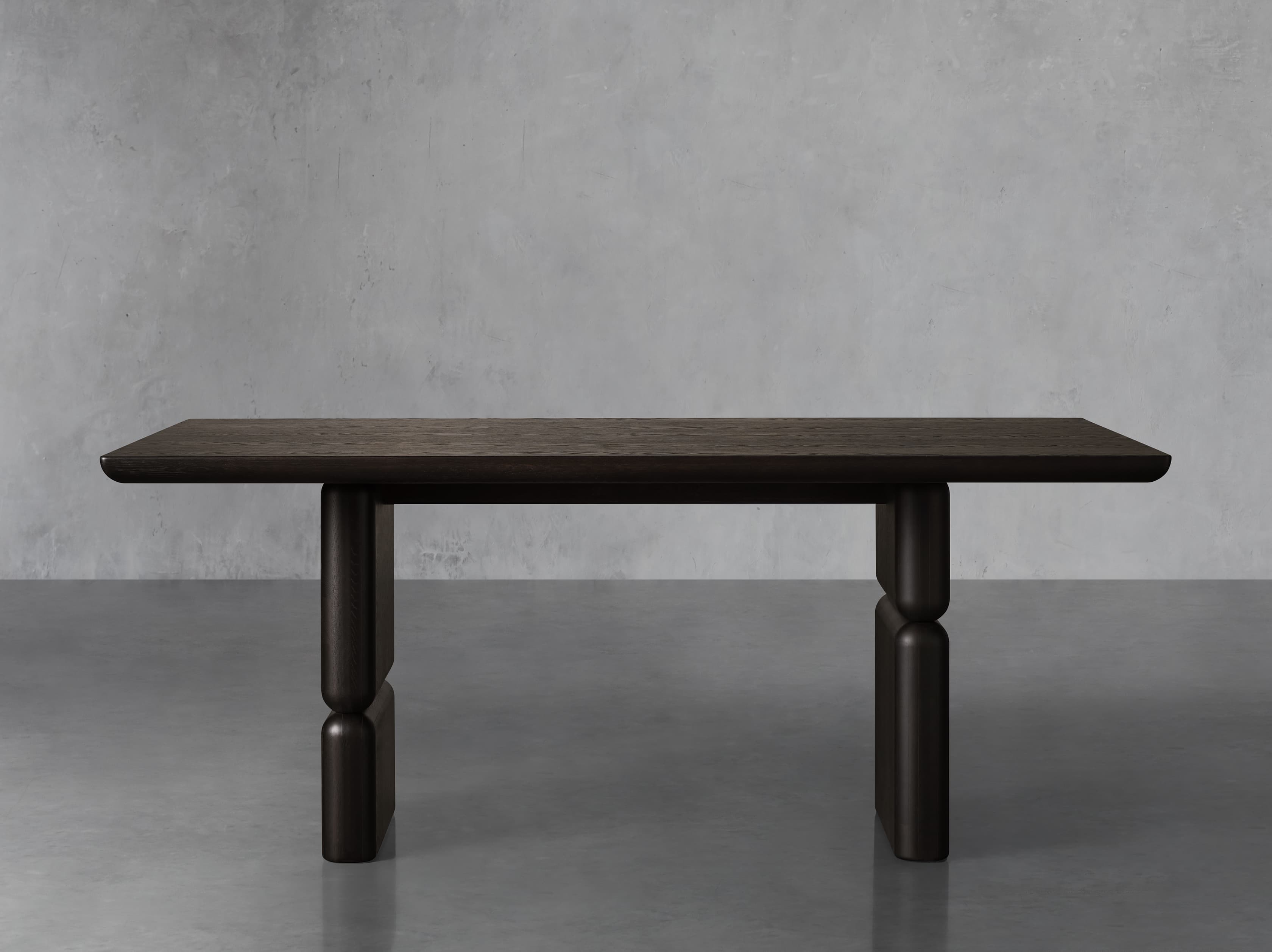 arhaus concrete table