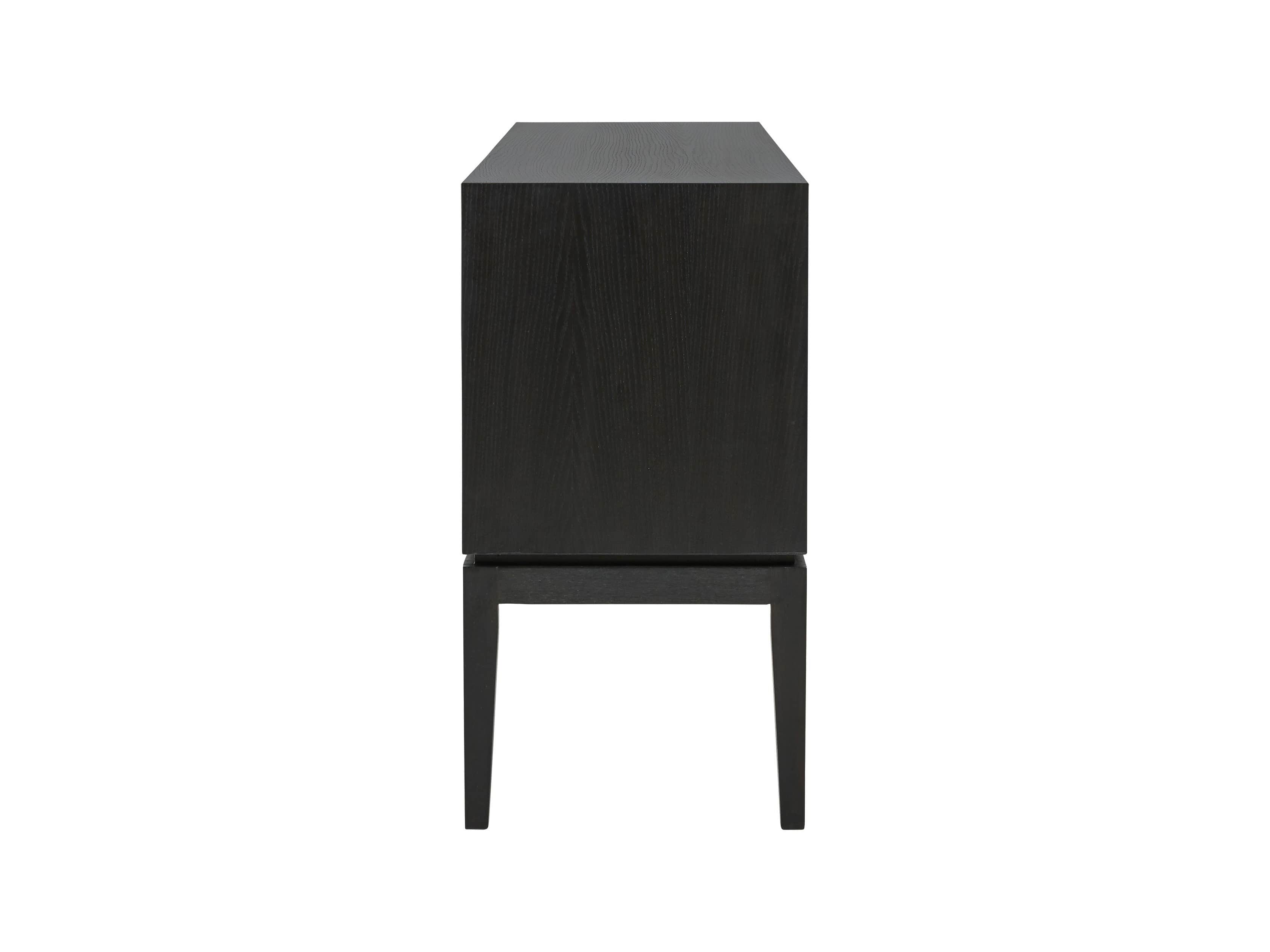 Raja 60" Bar Cabinet in Panther Black