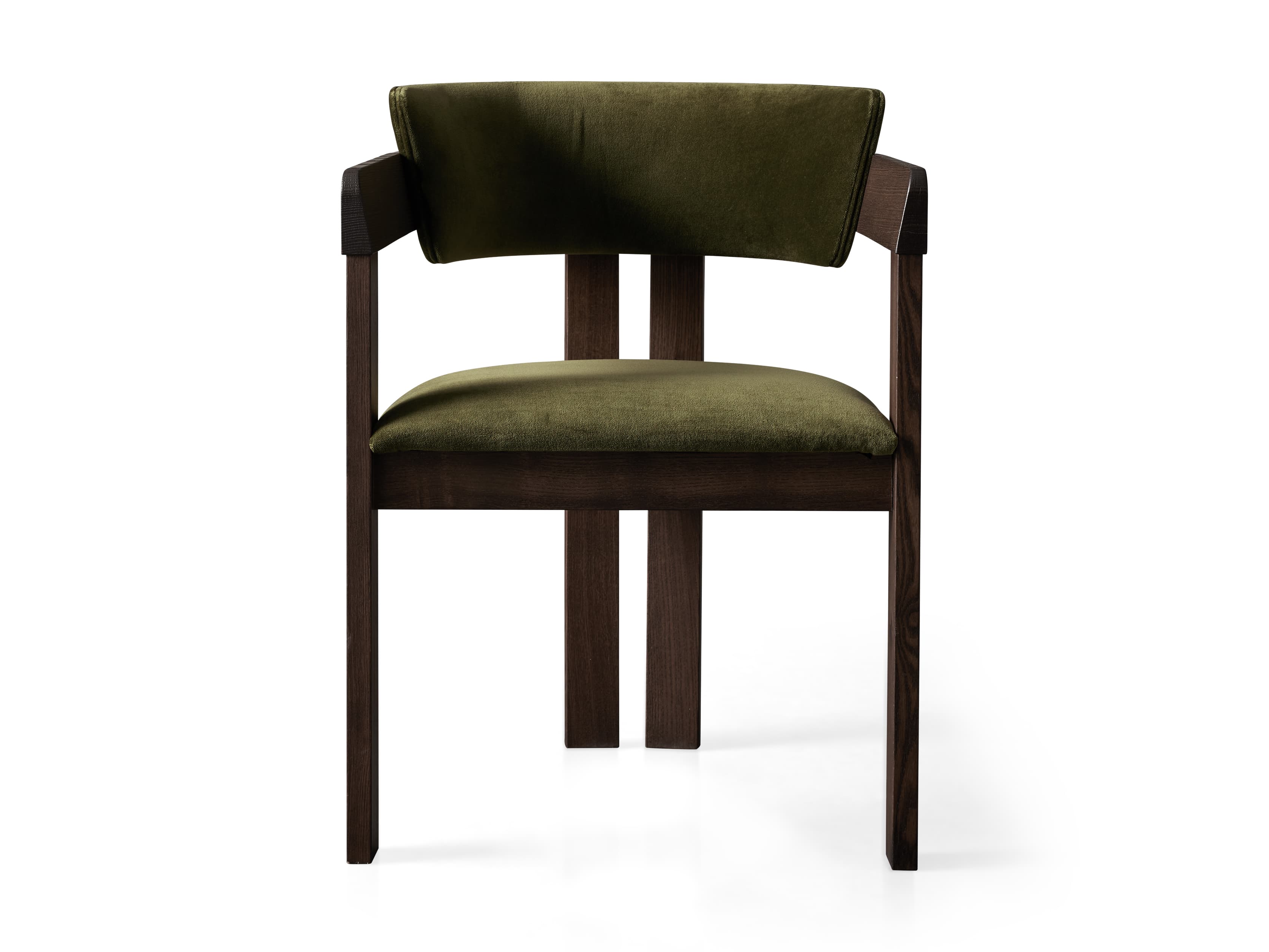 Rodin Dining Arm Chair in Cinder