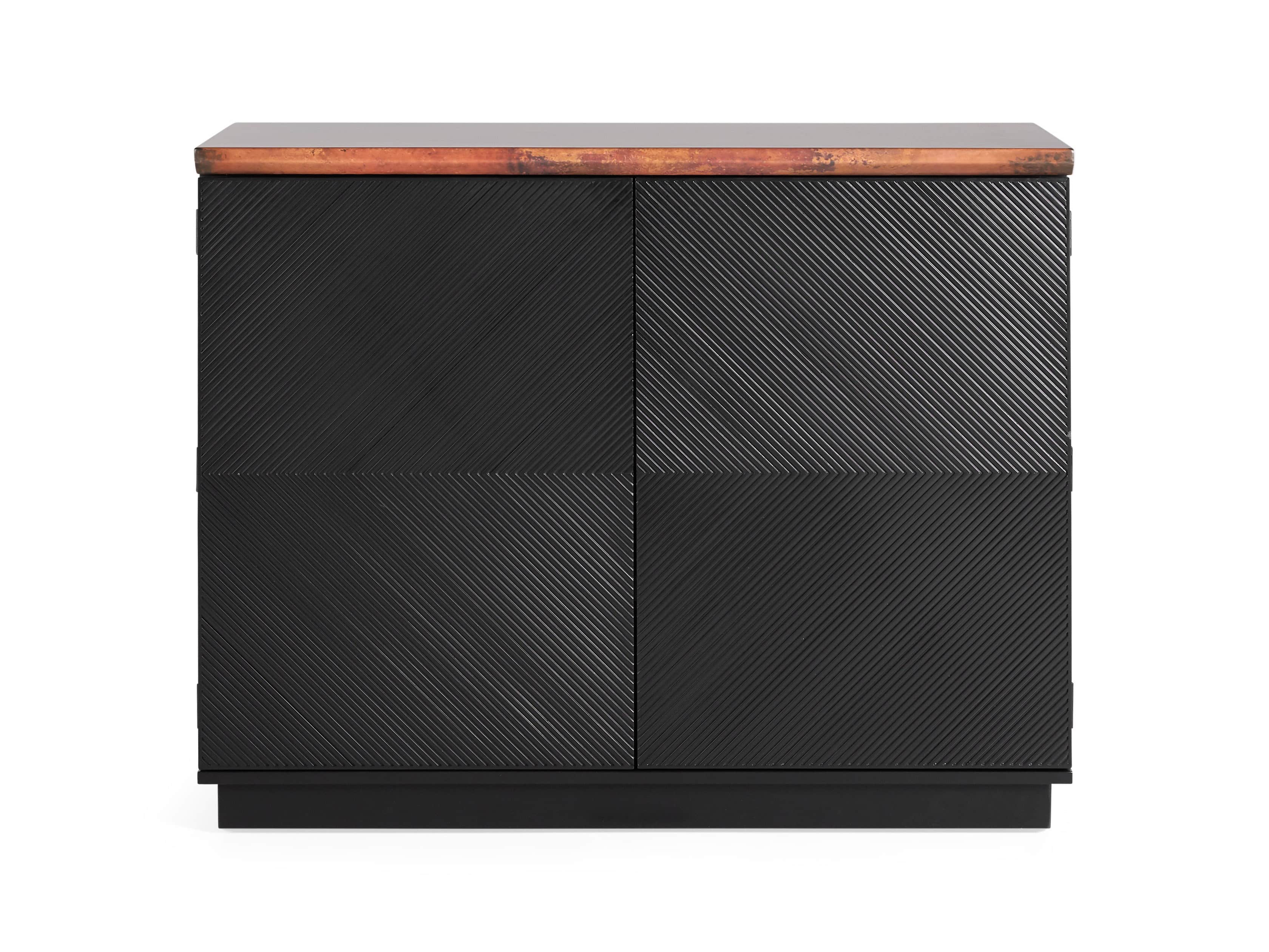 Renata Buffet in Grooved Copper