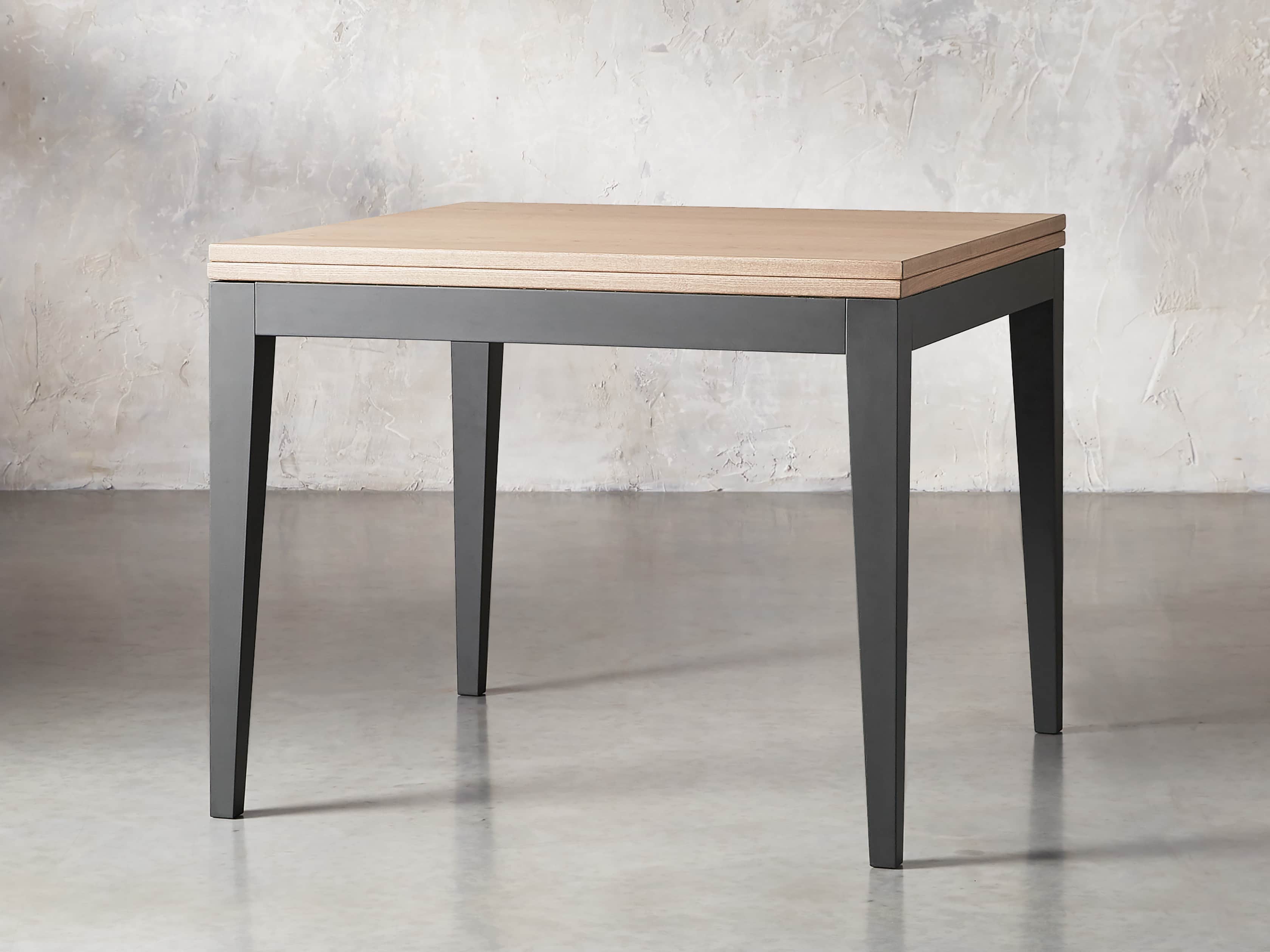 Rho 39" Square Flip-Top Dining Table