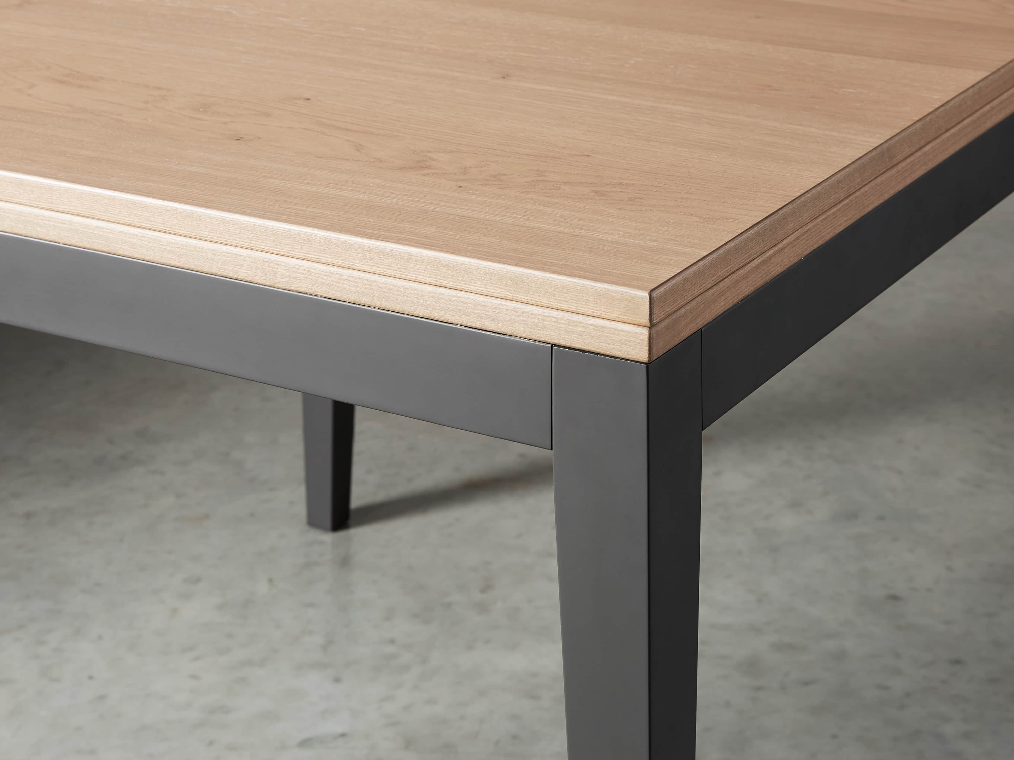 Rho 39" Square Flip-Top Dining Table