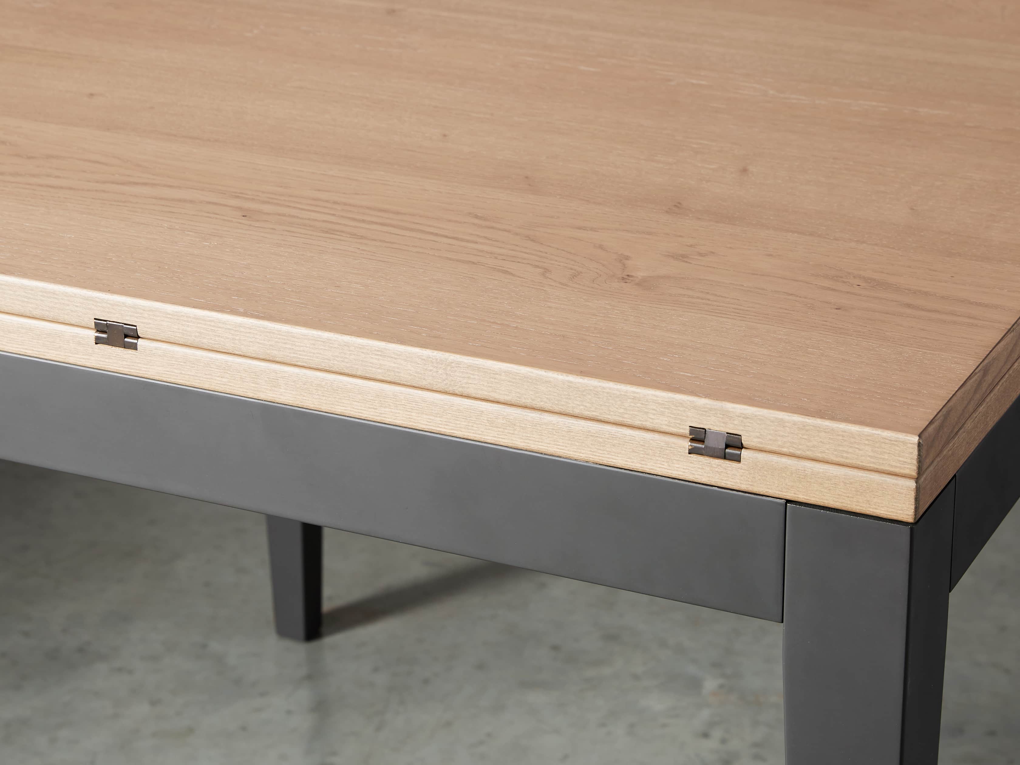 Rho 39" Square Flip-Top Dining Table
