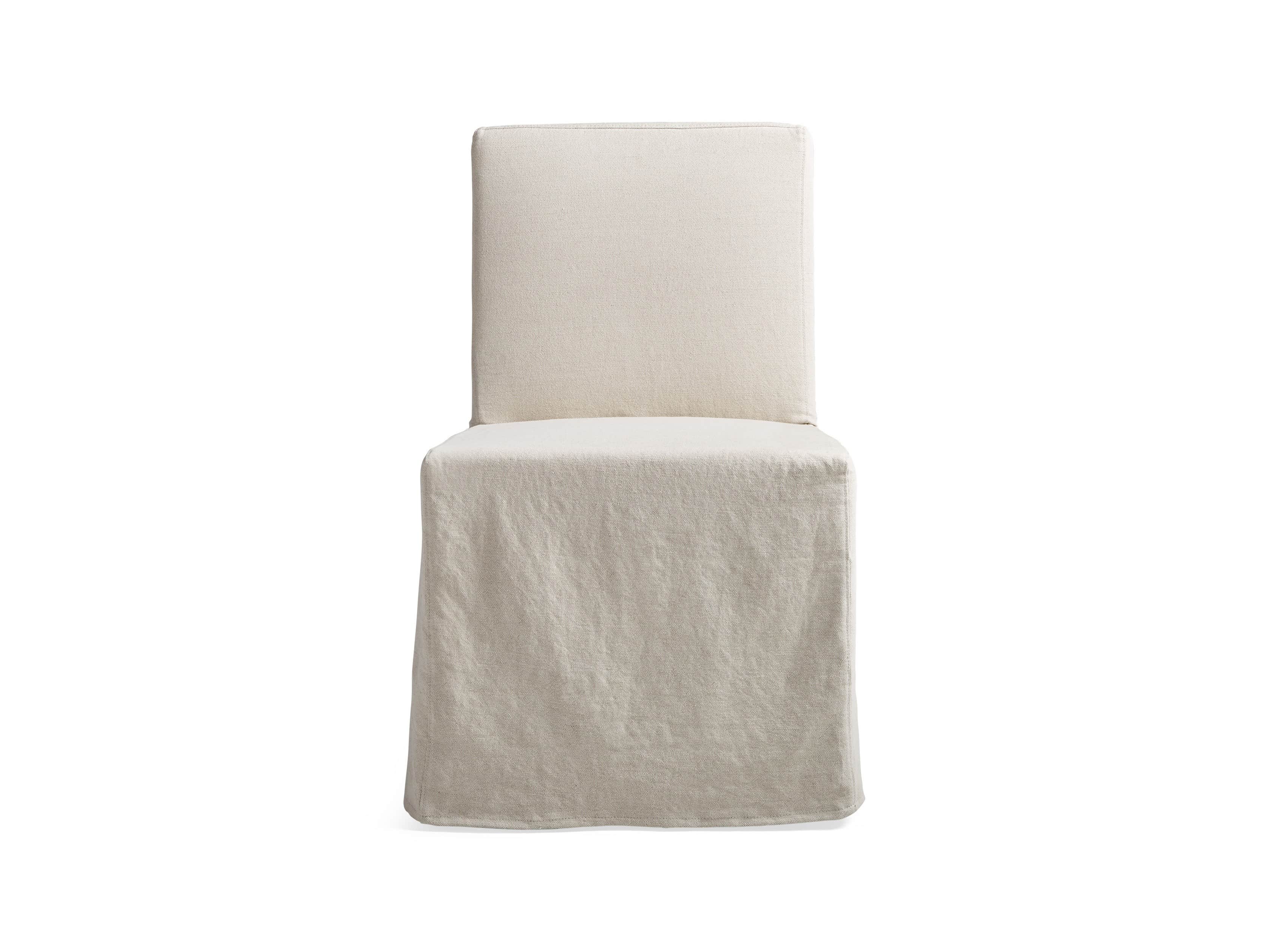 Roulette Slipcovered 21" Dining Side Chair