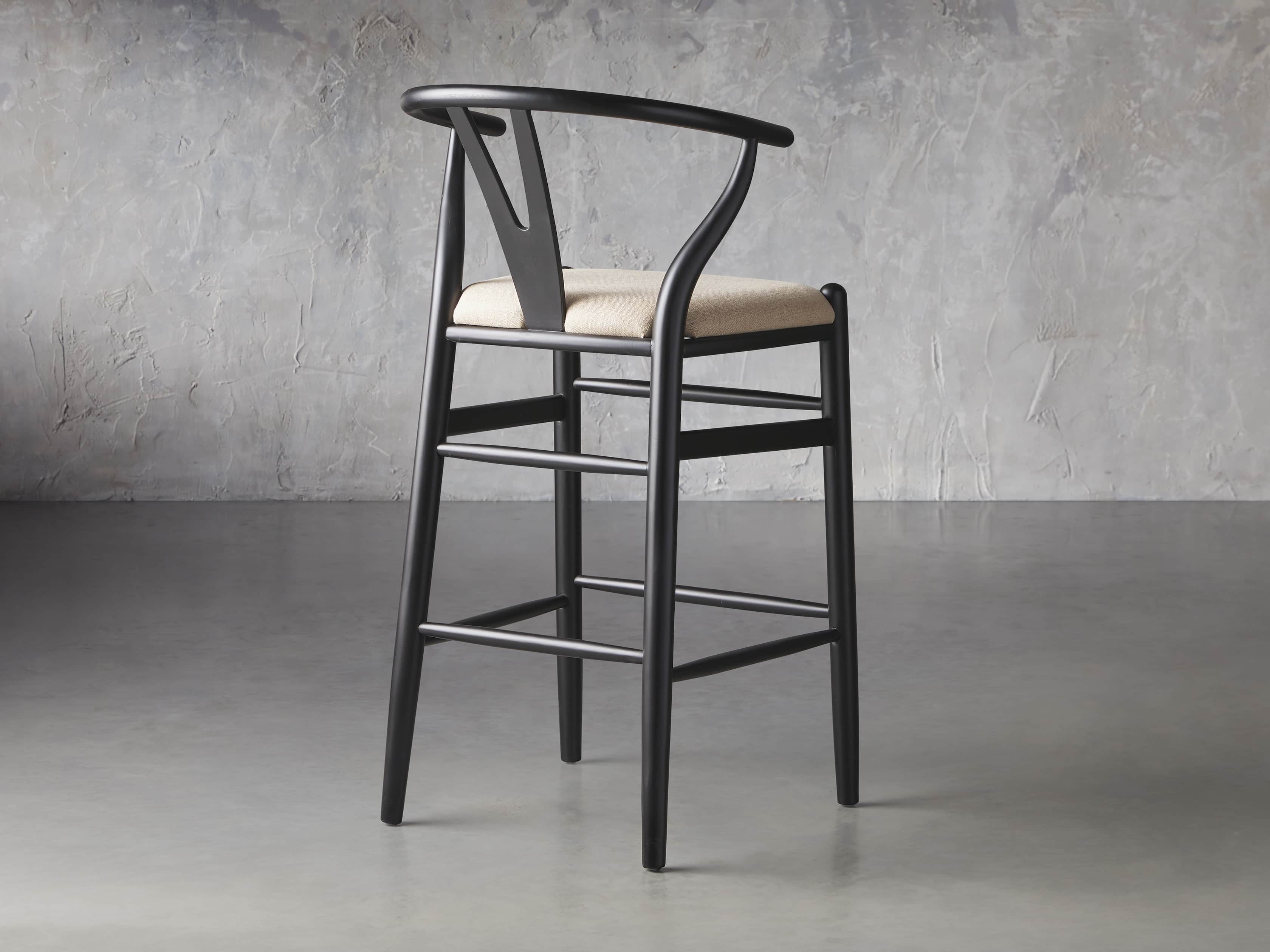 robin wishbone counter stool