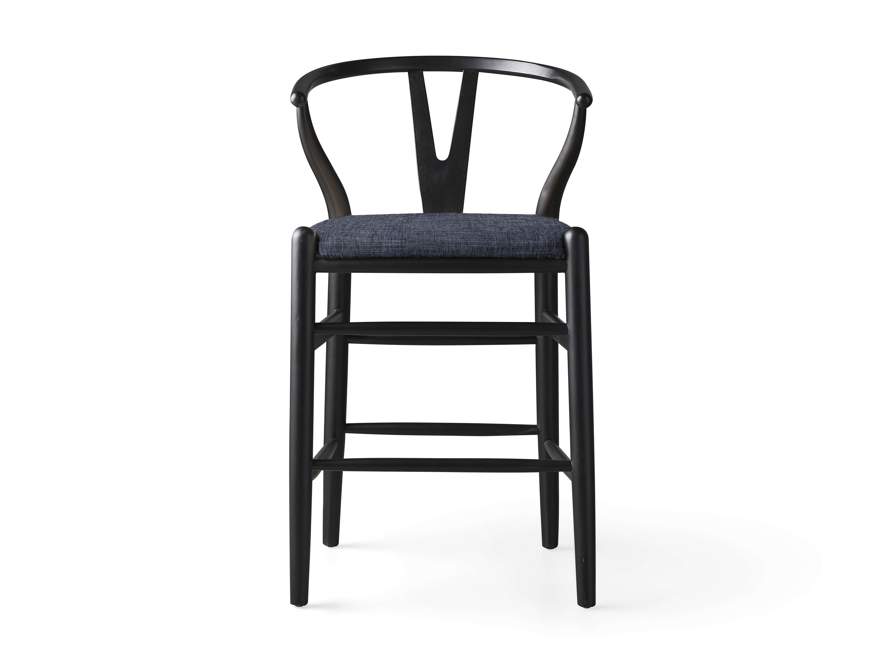 Wishbone counter 2024 stool black