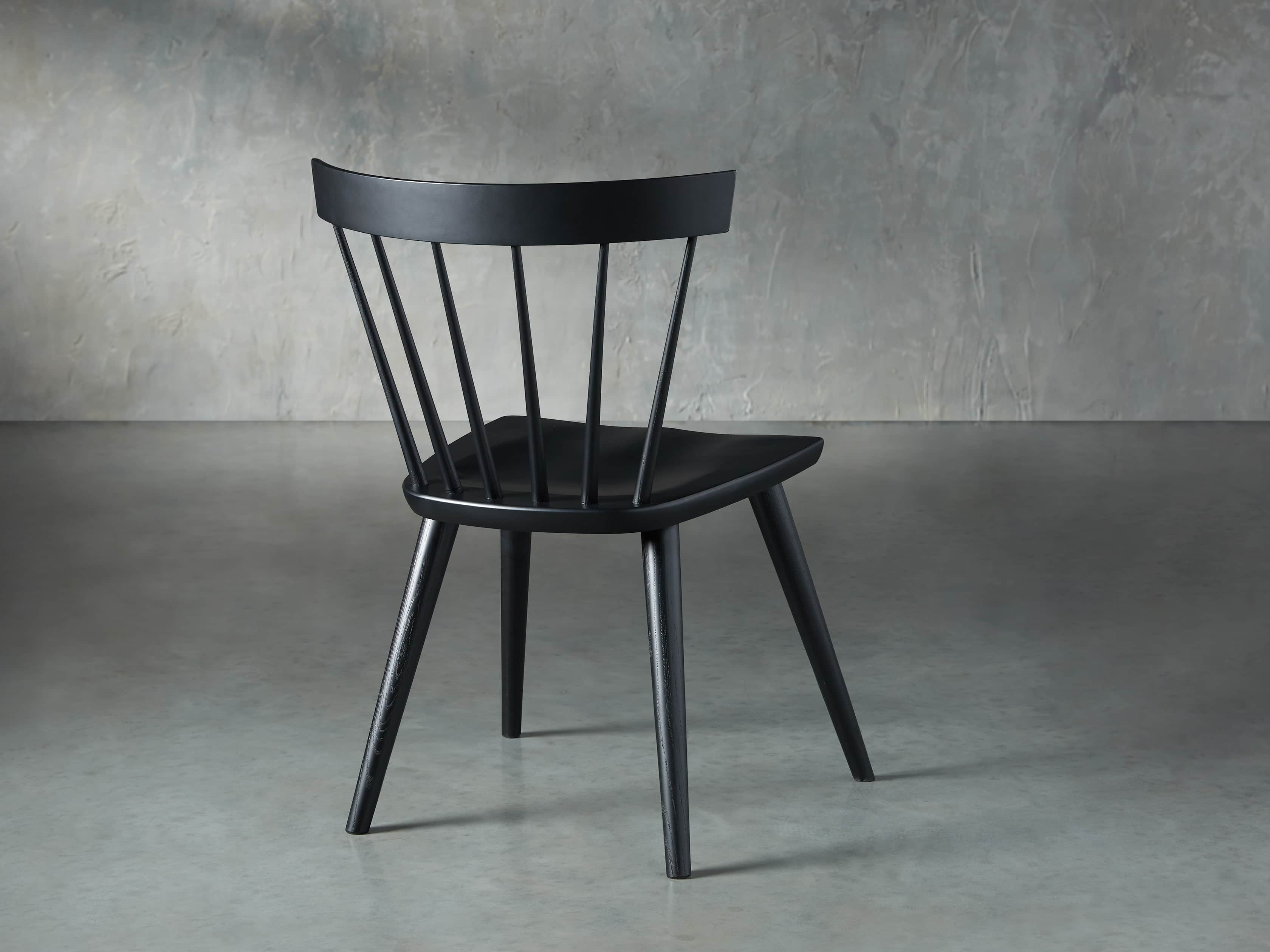 Robie 21" Dining Side Chair in Black