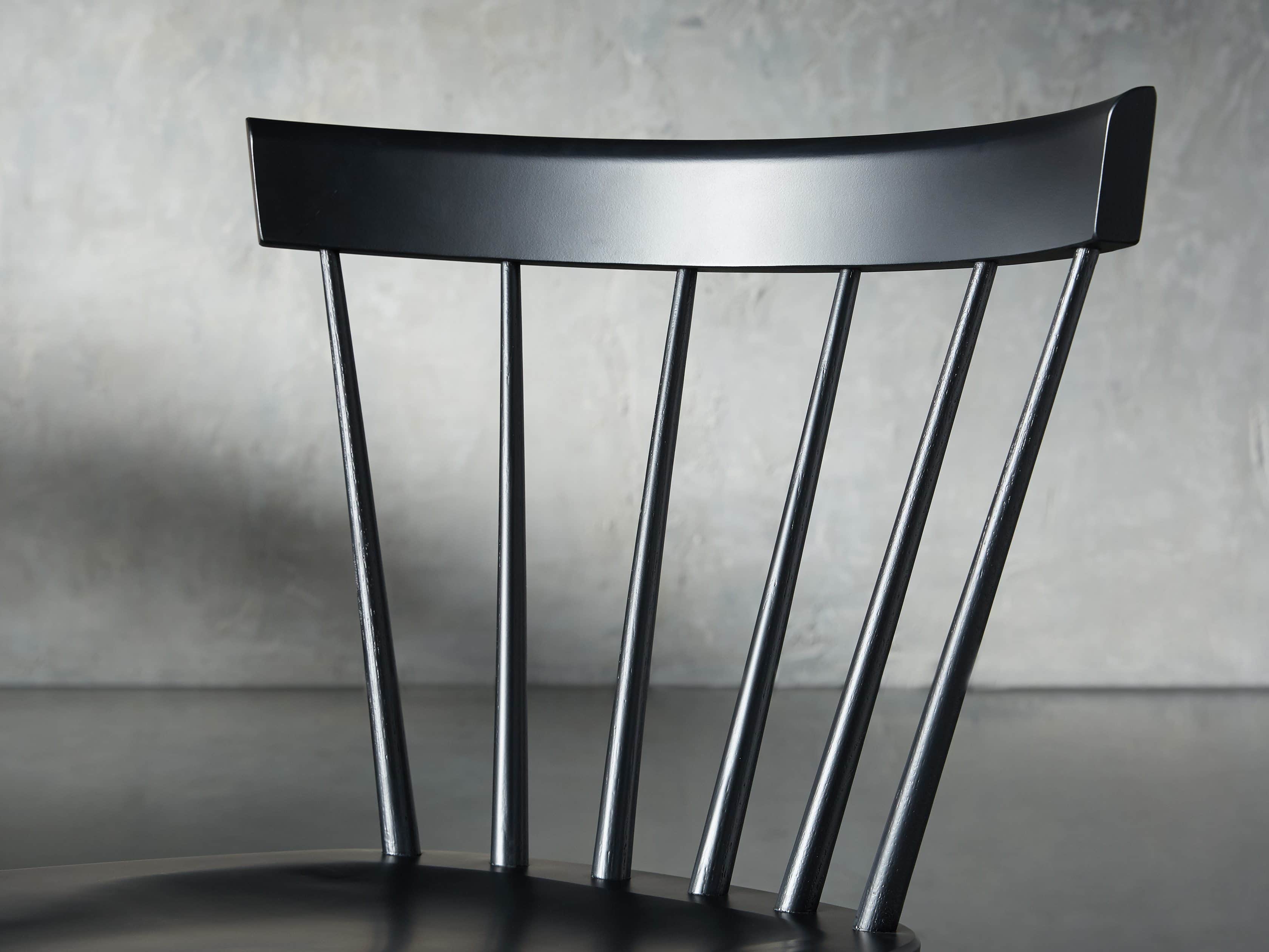 Robie 21" Dining Side Chair in Black