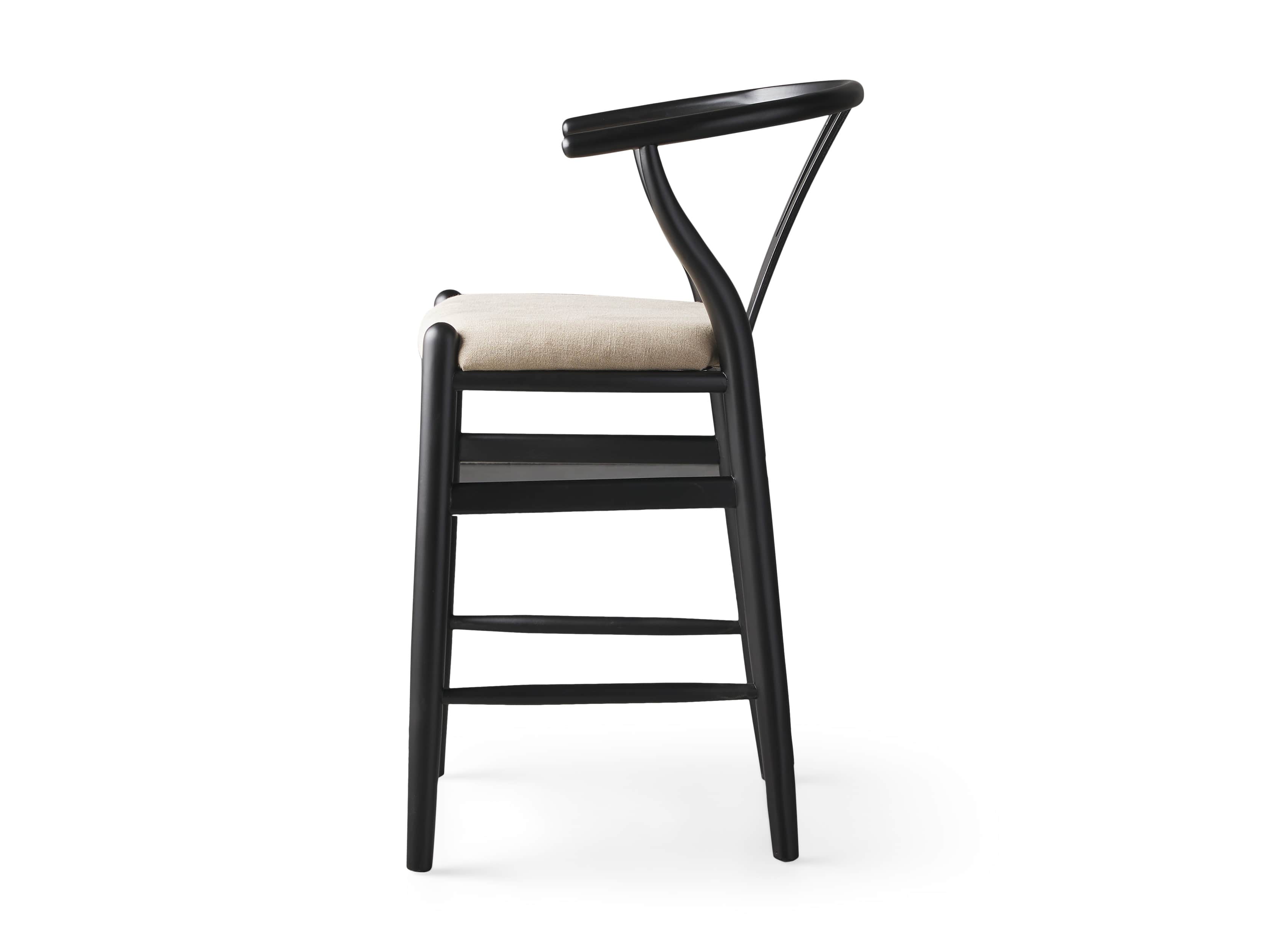 Robin Counter Stool in Black, slide 8 of 8