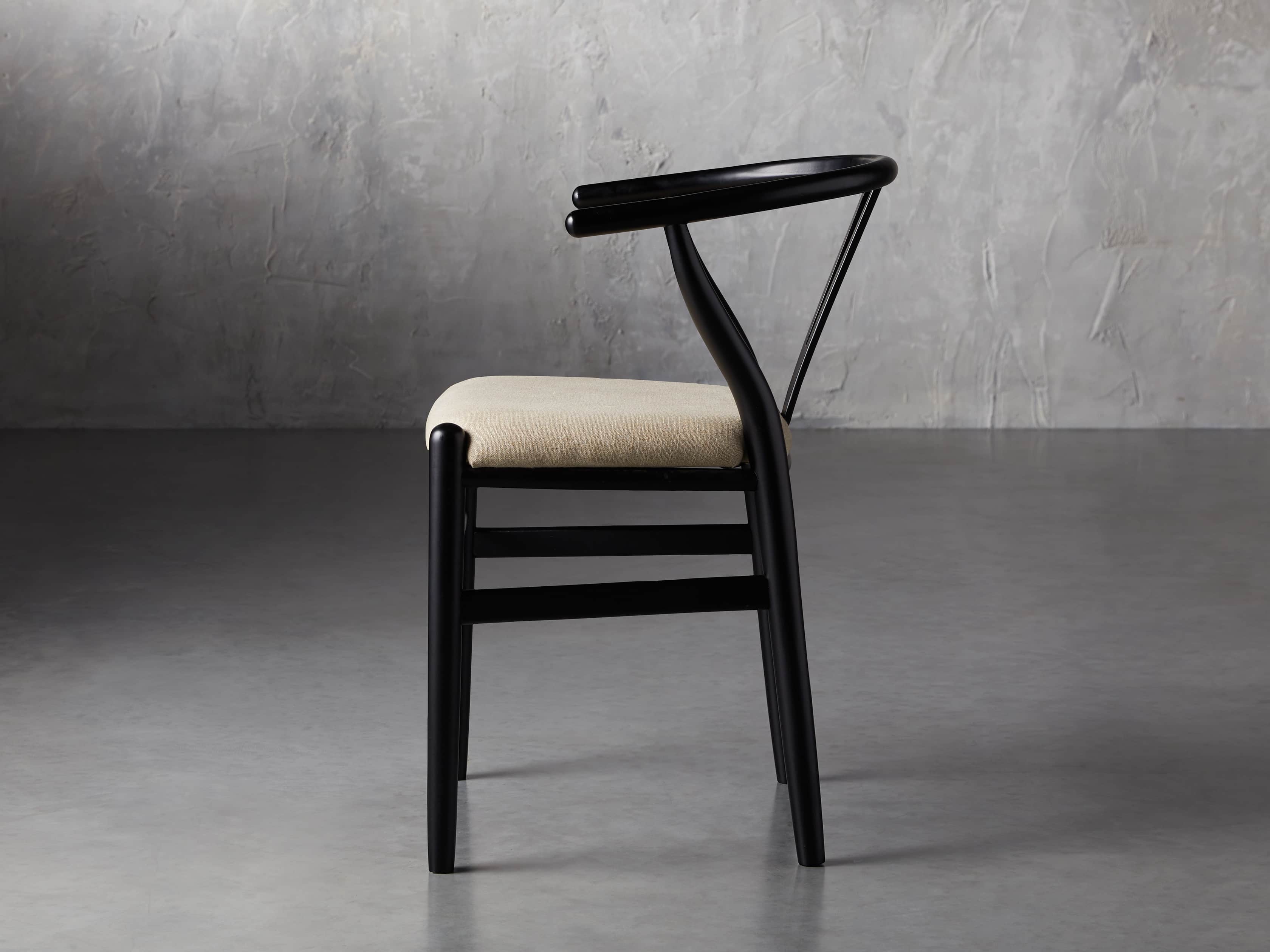 Robin 21" Dining Side Chair in Black, slide 5 of 11