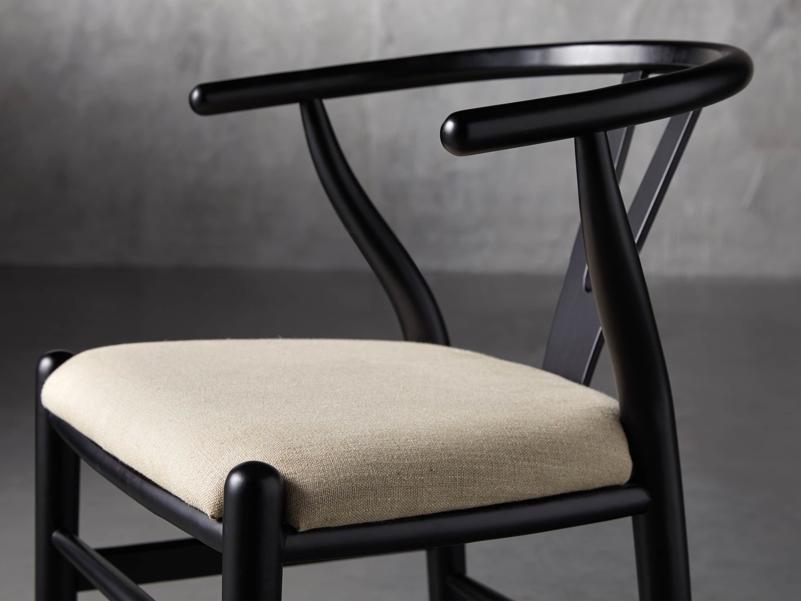 Robin 21" Dining Side Chair in Black, slide 7 of 11