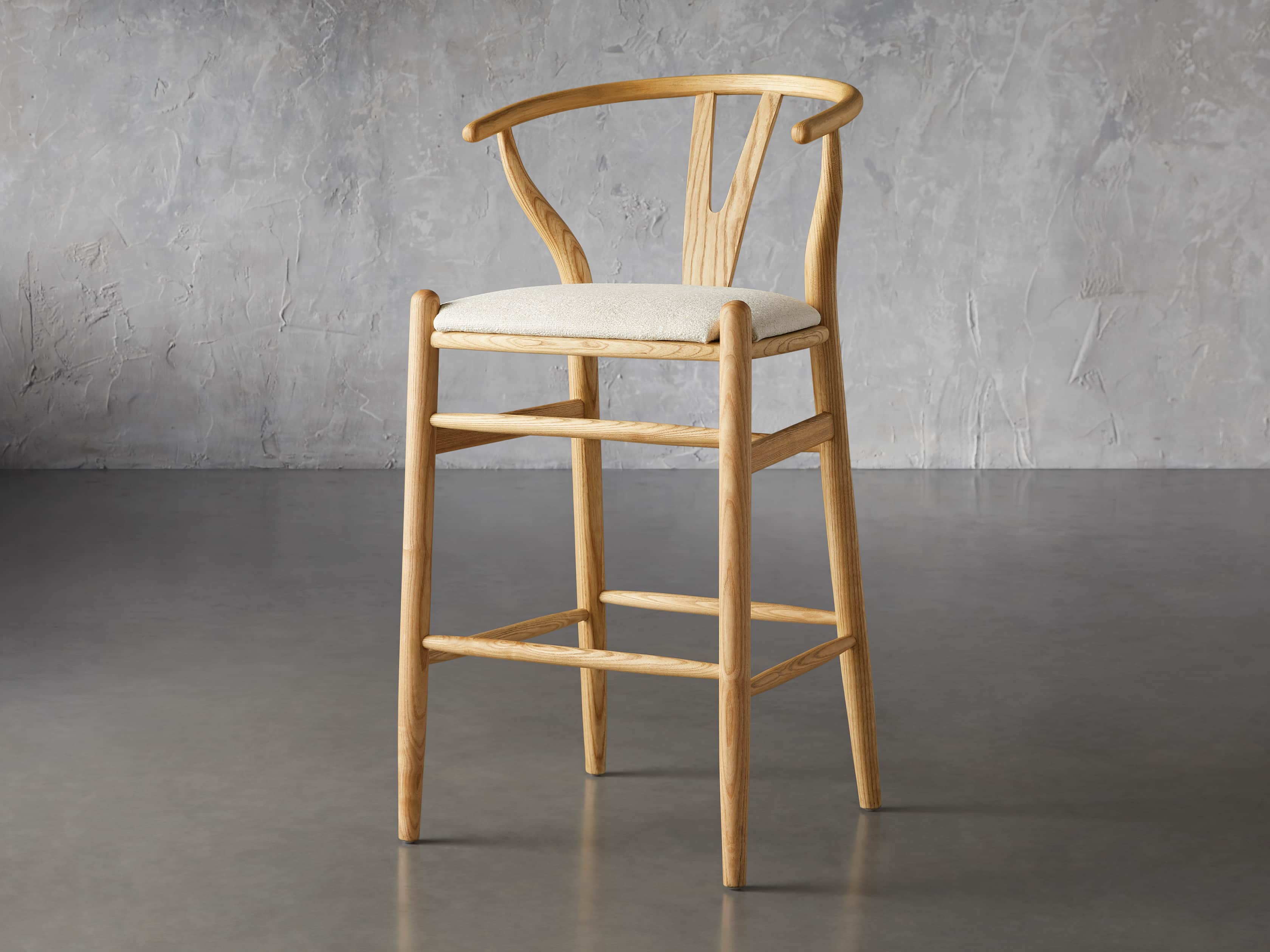Robin 21" Barstool In Natural, slide 3 of 9