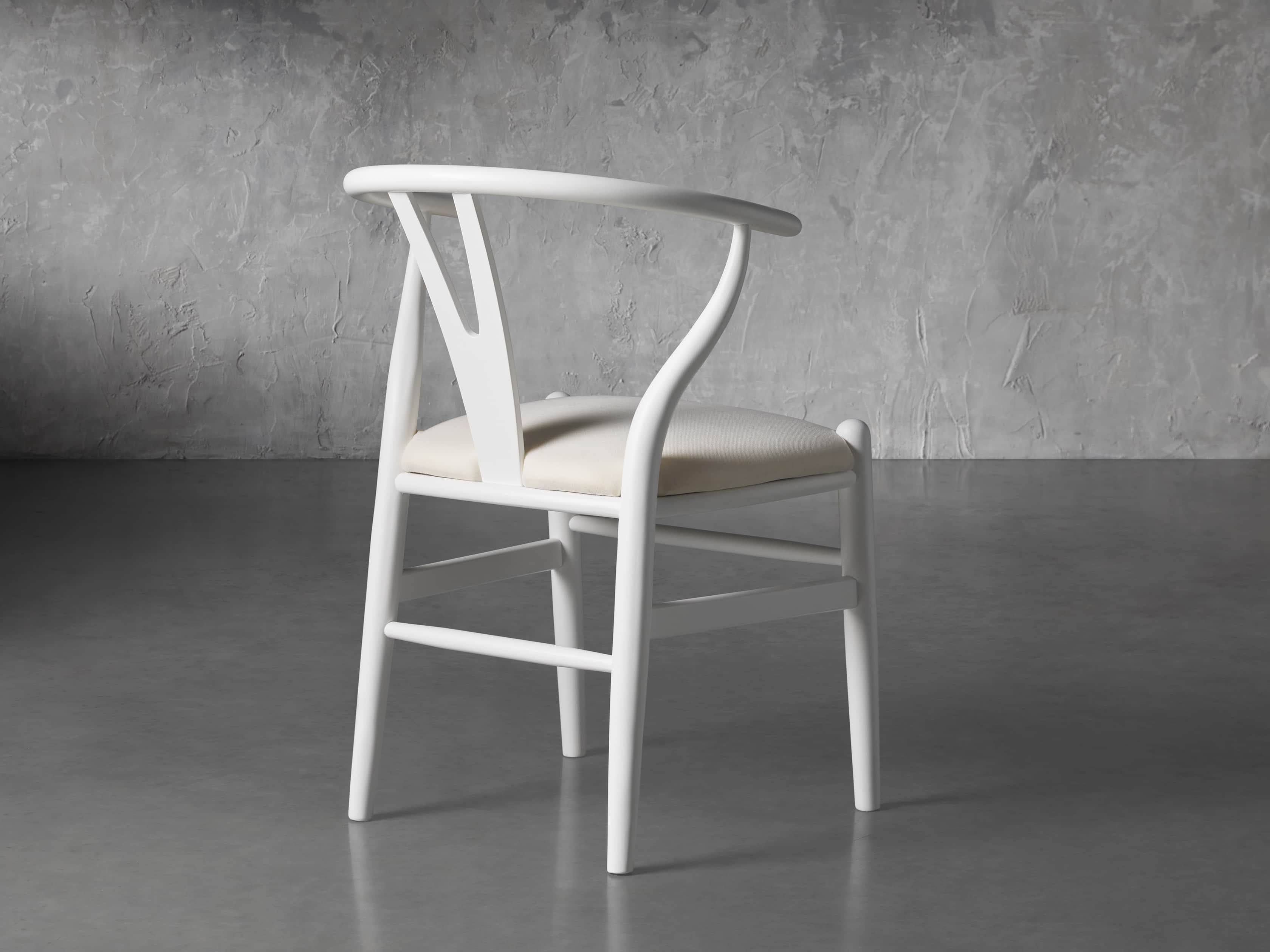 arhaus robin wishbone dining chair