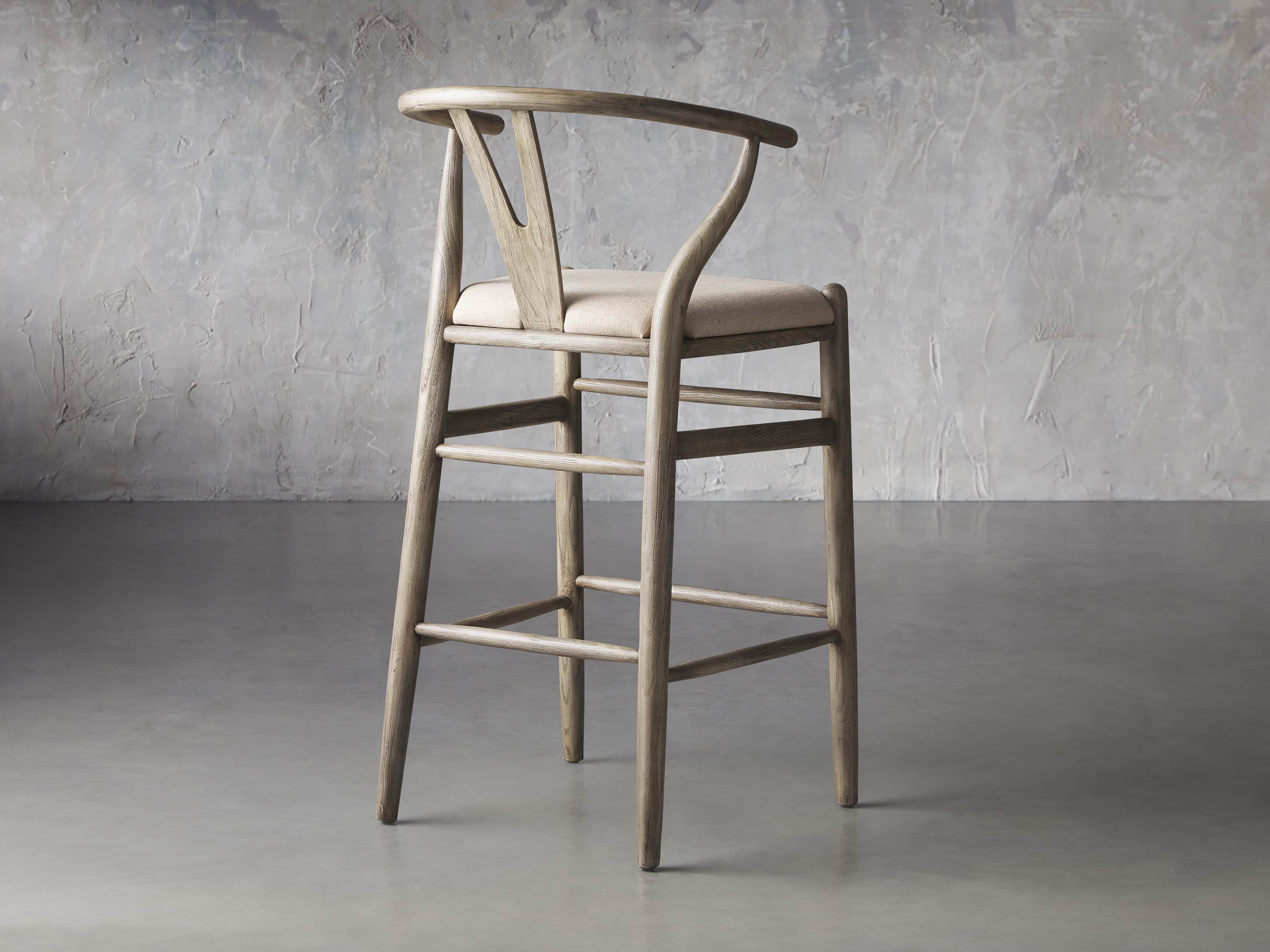 Robin Bar Stool in Stone Vintage, slide 5 of 8