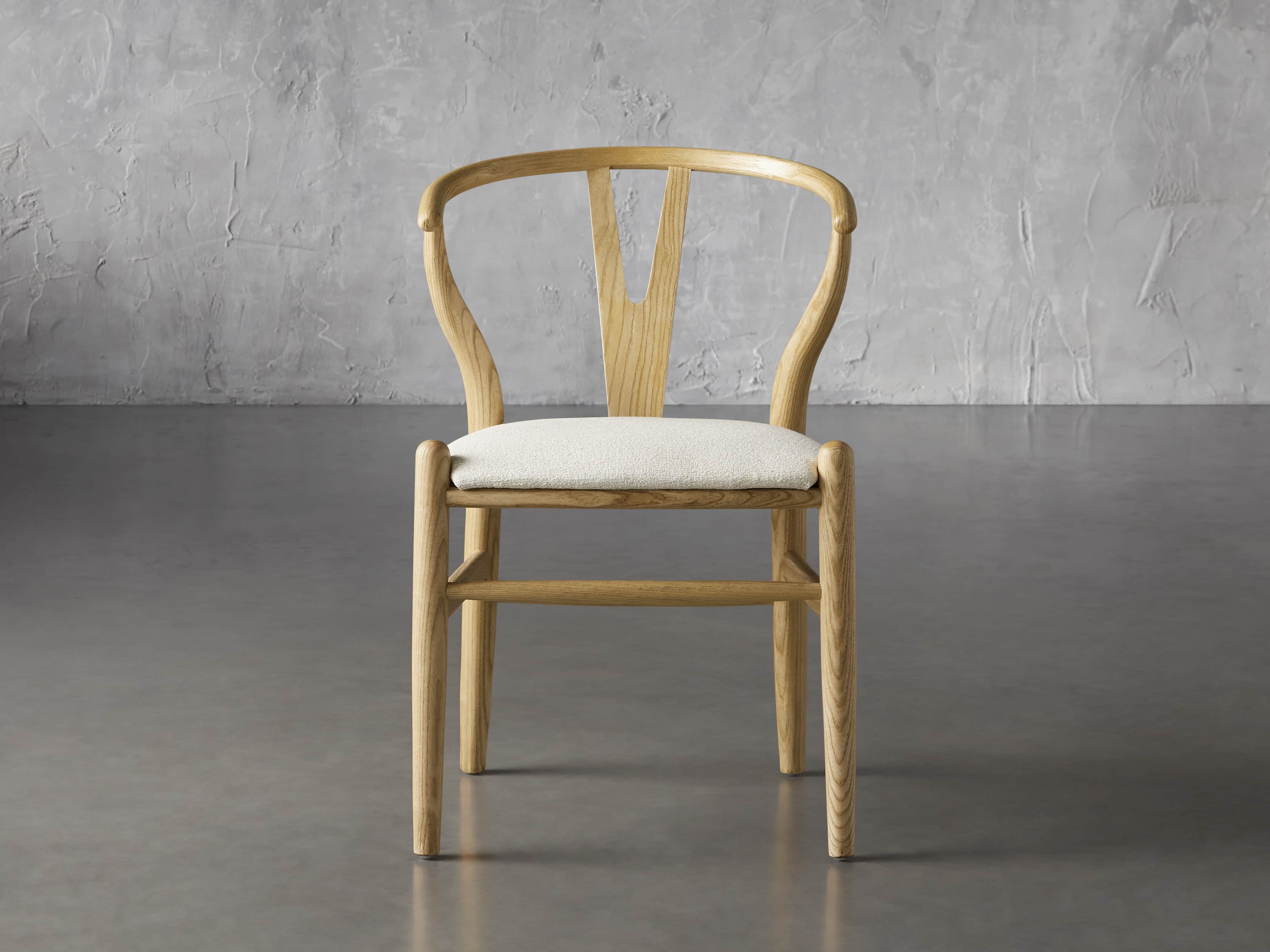 arhaus wishbone chair