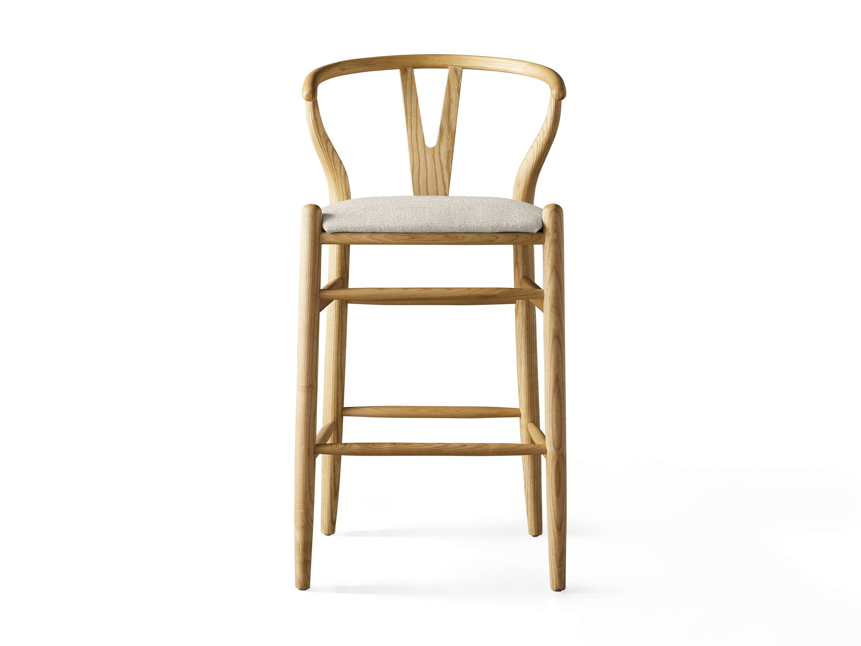 wishbone chair bar stool