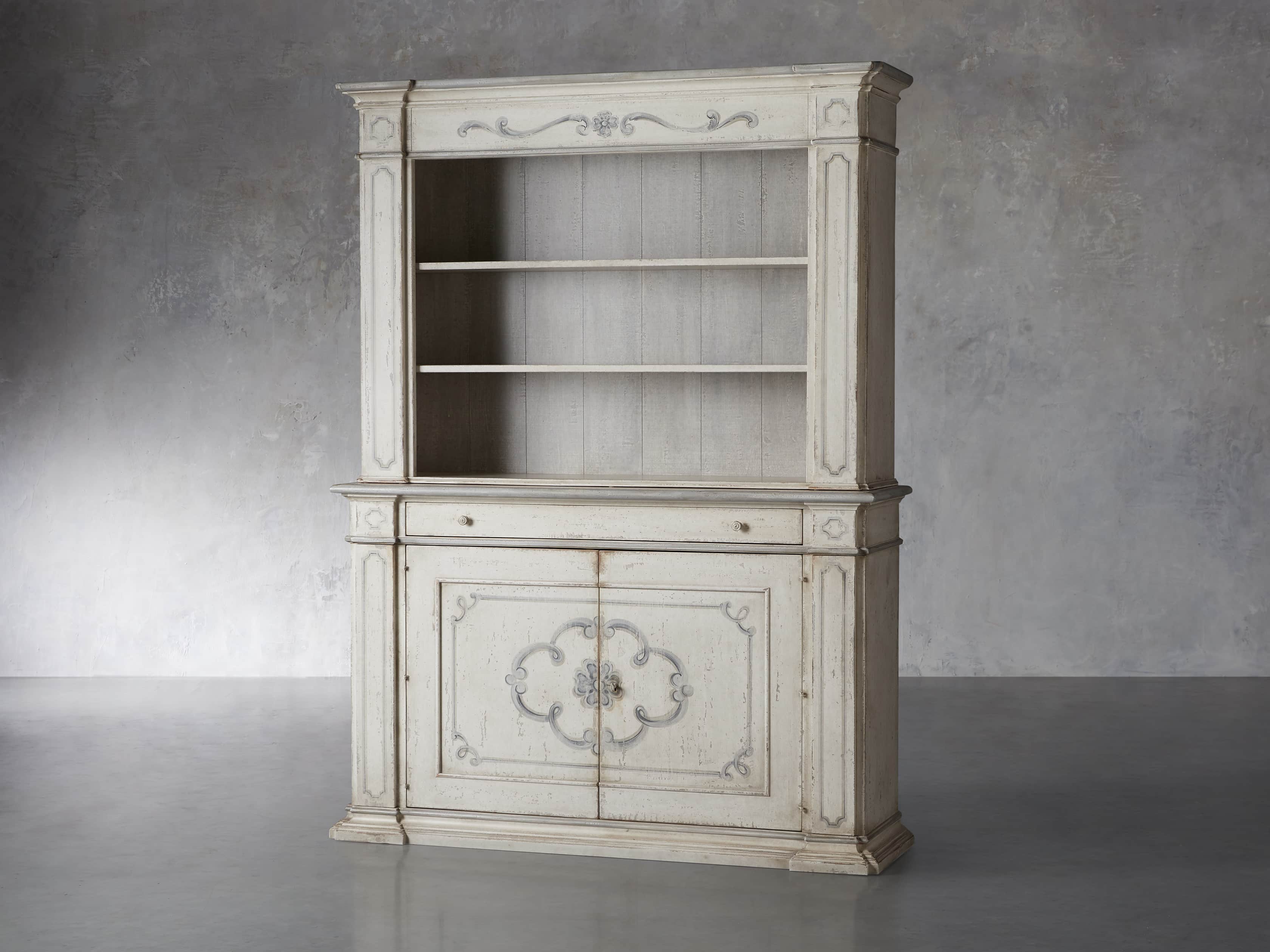 Rosa Bell'Arte 69" Hutch & Buffet, slide 2 of 4