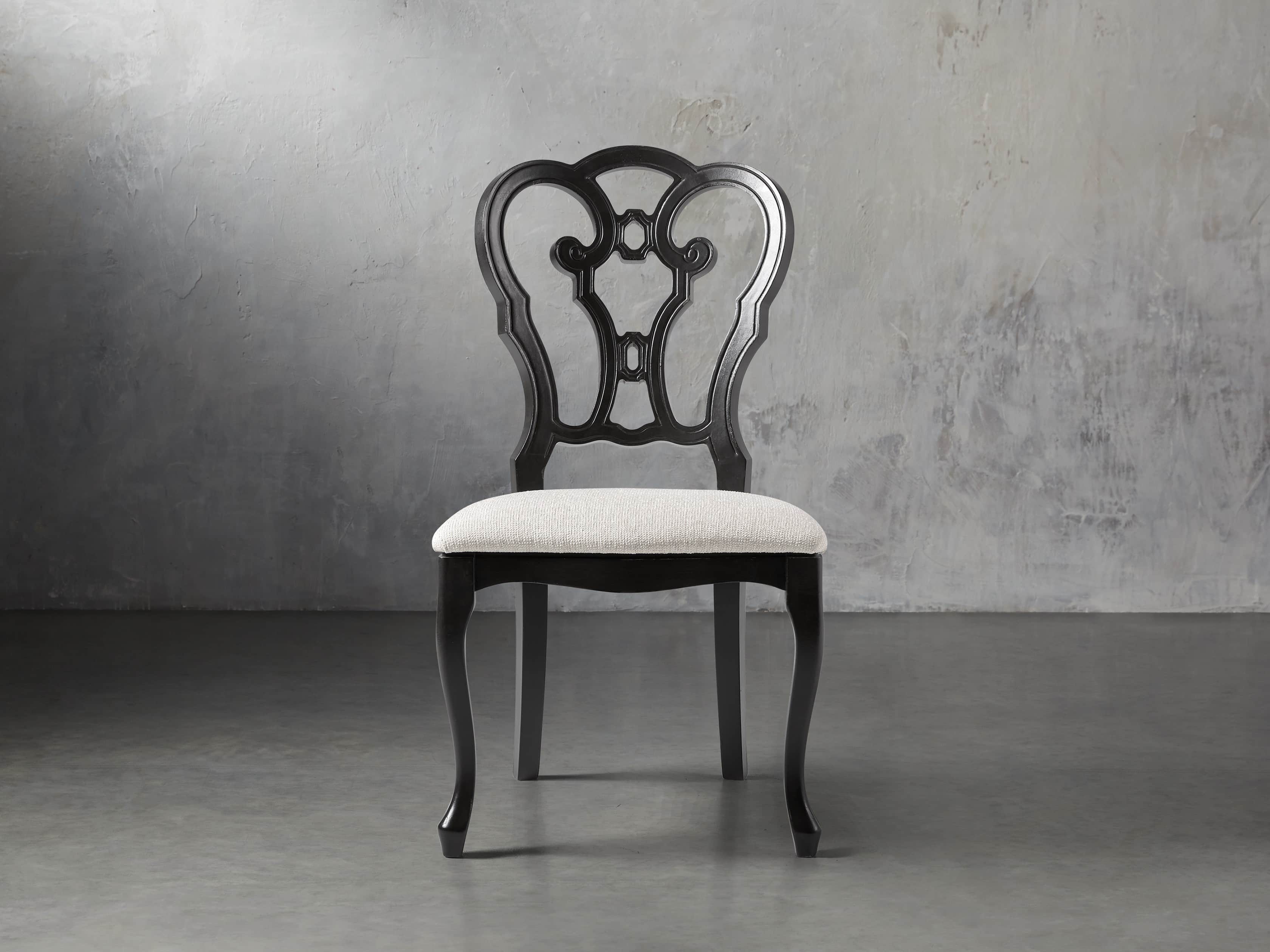Sabine 21" Bell'Arte Dining Side Chair with Upholstered Seat
