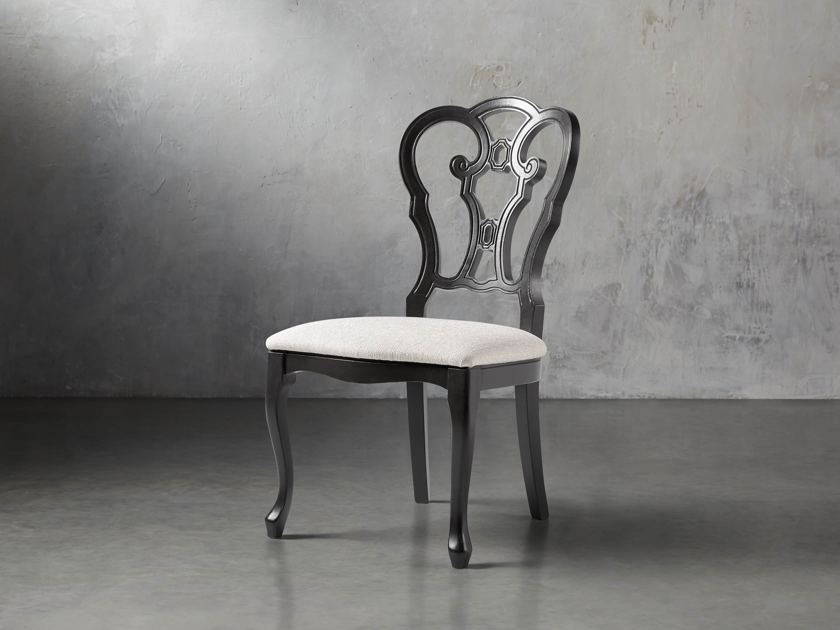 Sabine 21" Bell'Arte Dining Side Chair with Upholstered Seat