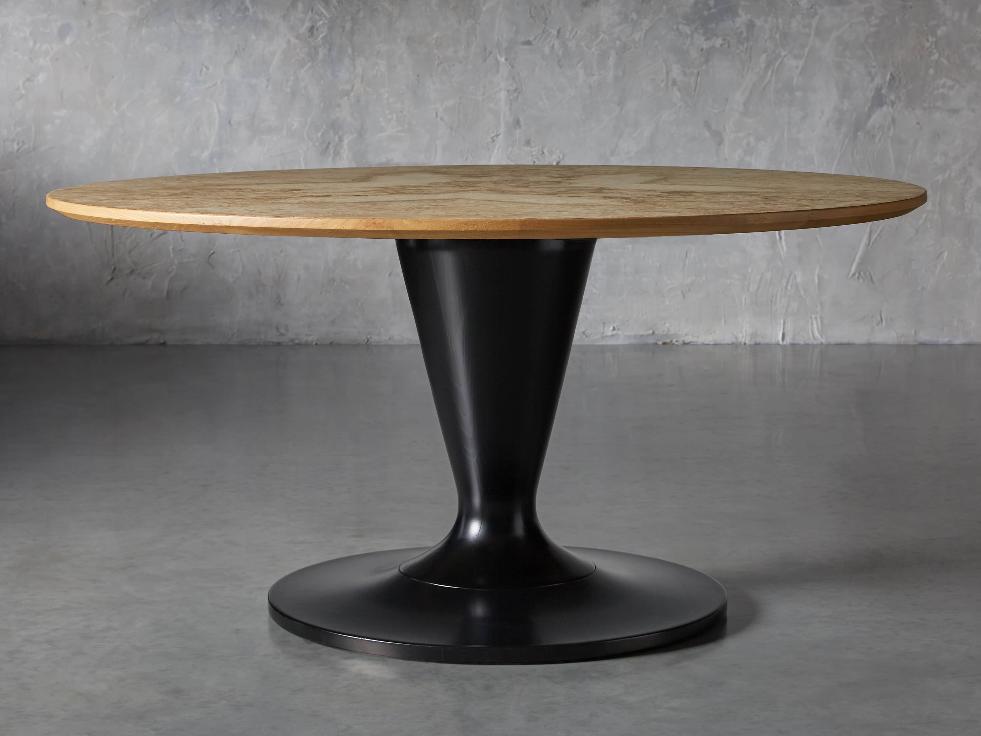 Sicily Burl 60" Dining Table