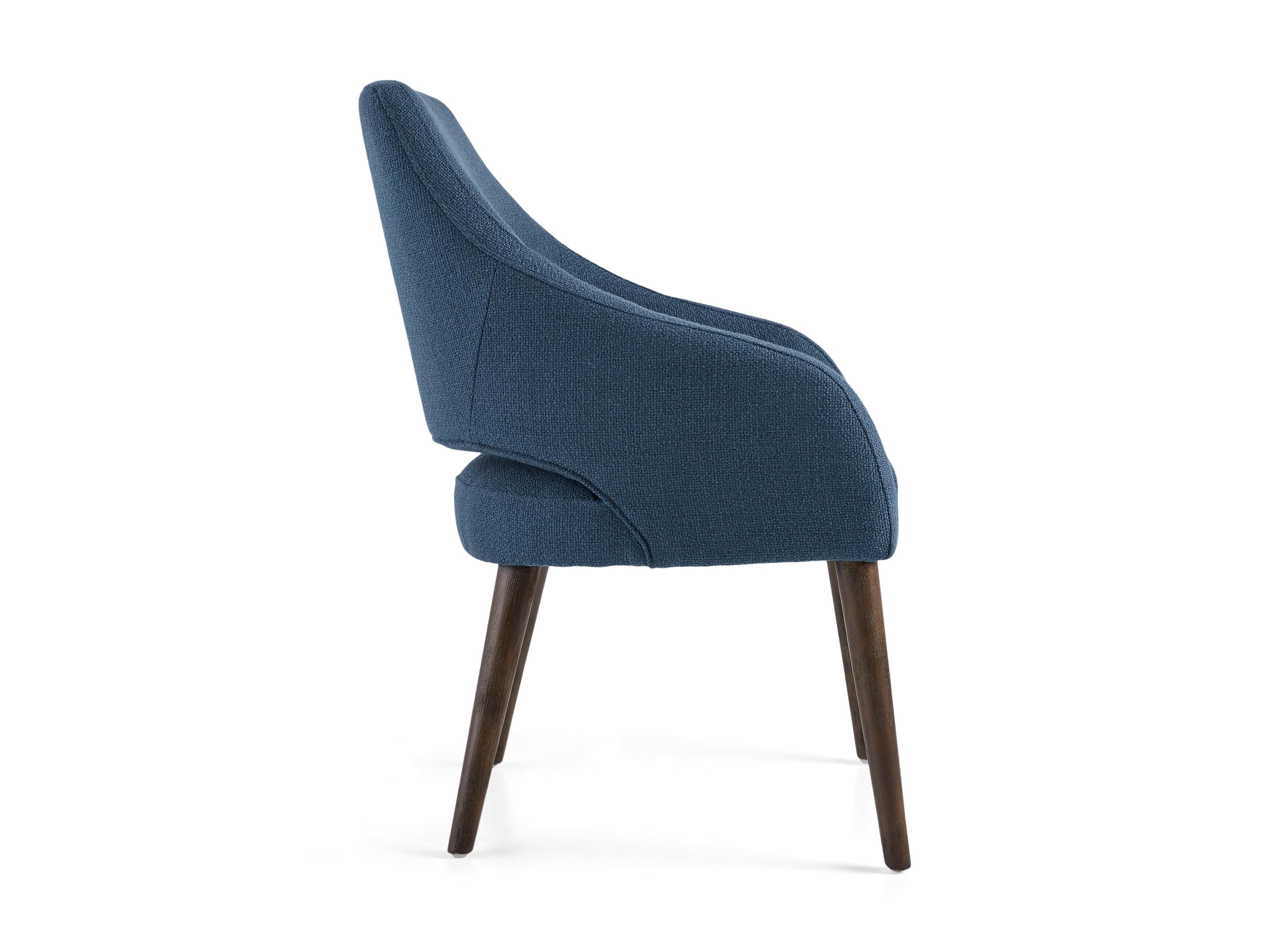 Stevie Upholstered 24" Dining Arm Chair in Moto Cadet