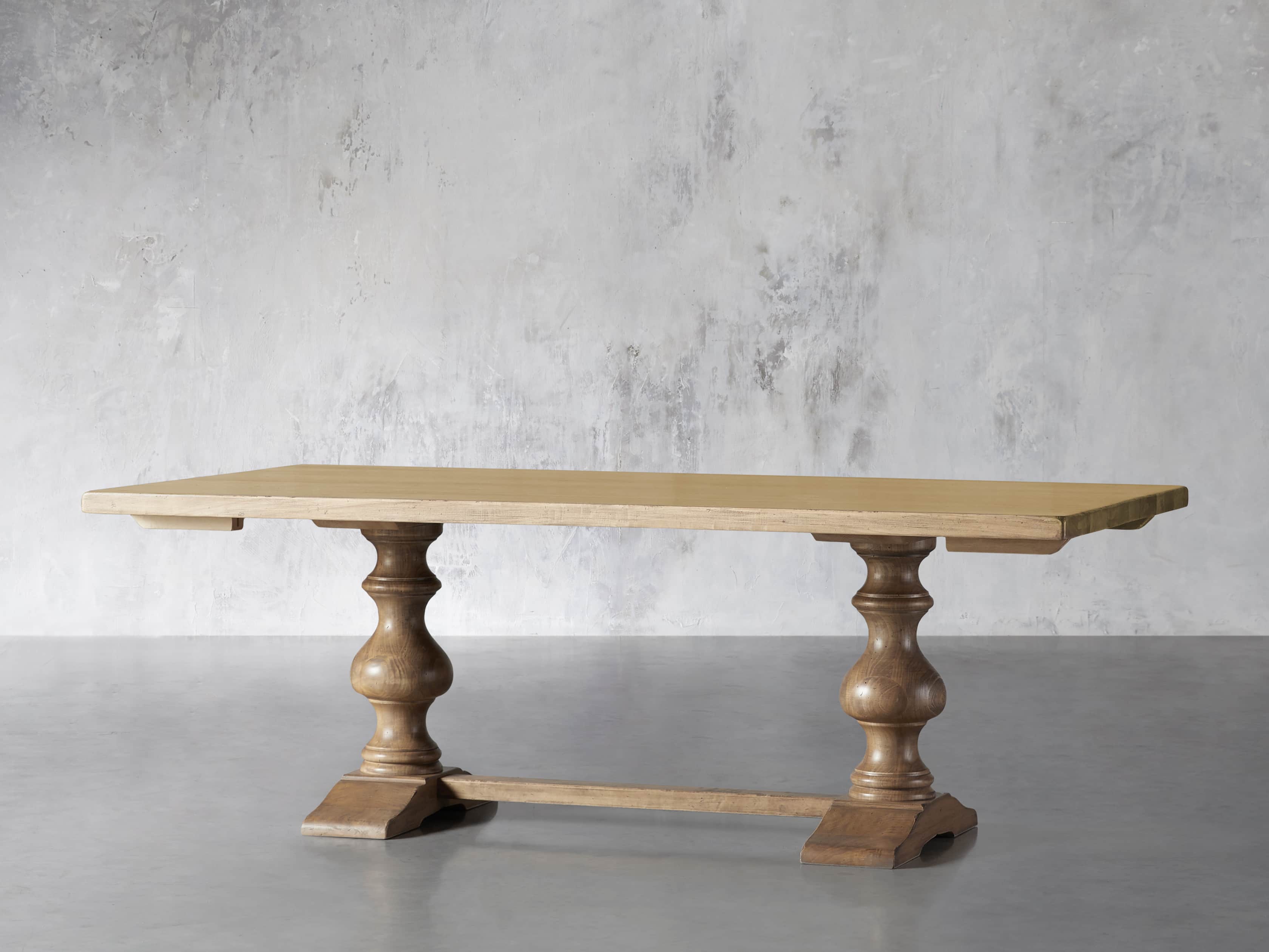 Tuscany 78" Extension Dining Table in Blonde, slide 4 of 9