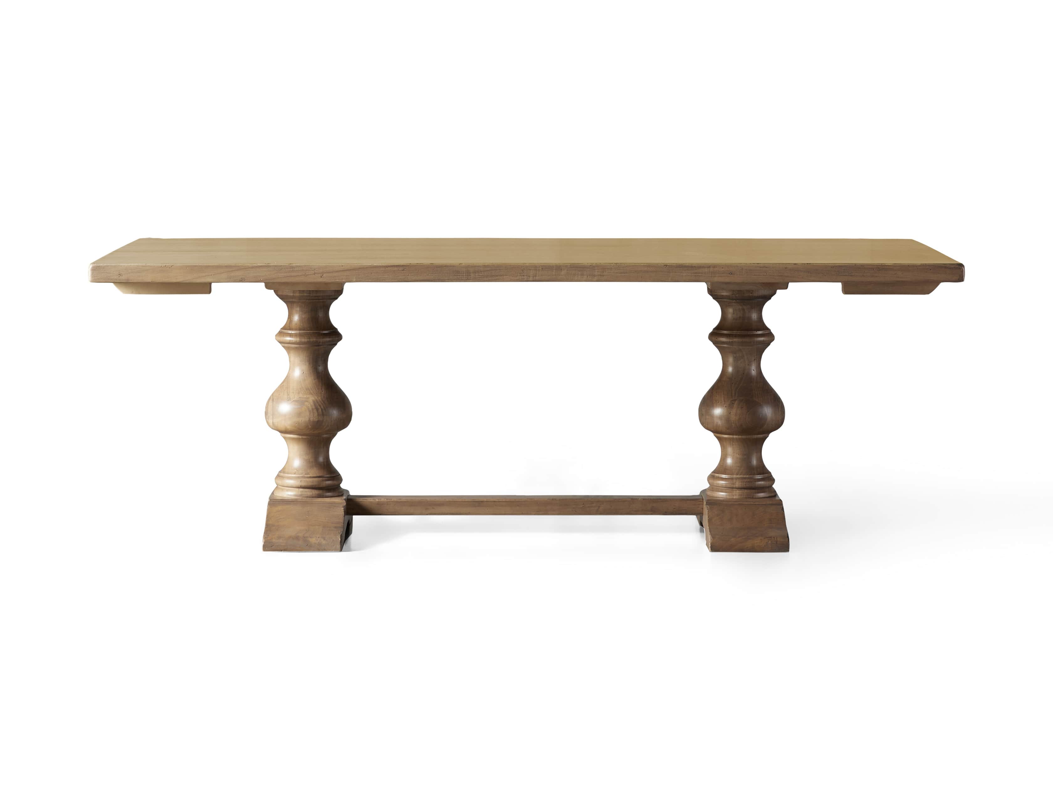Tuscany 78" Extension Dining Table in Blonde, slide 9 of 9