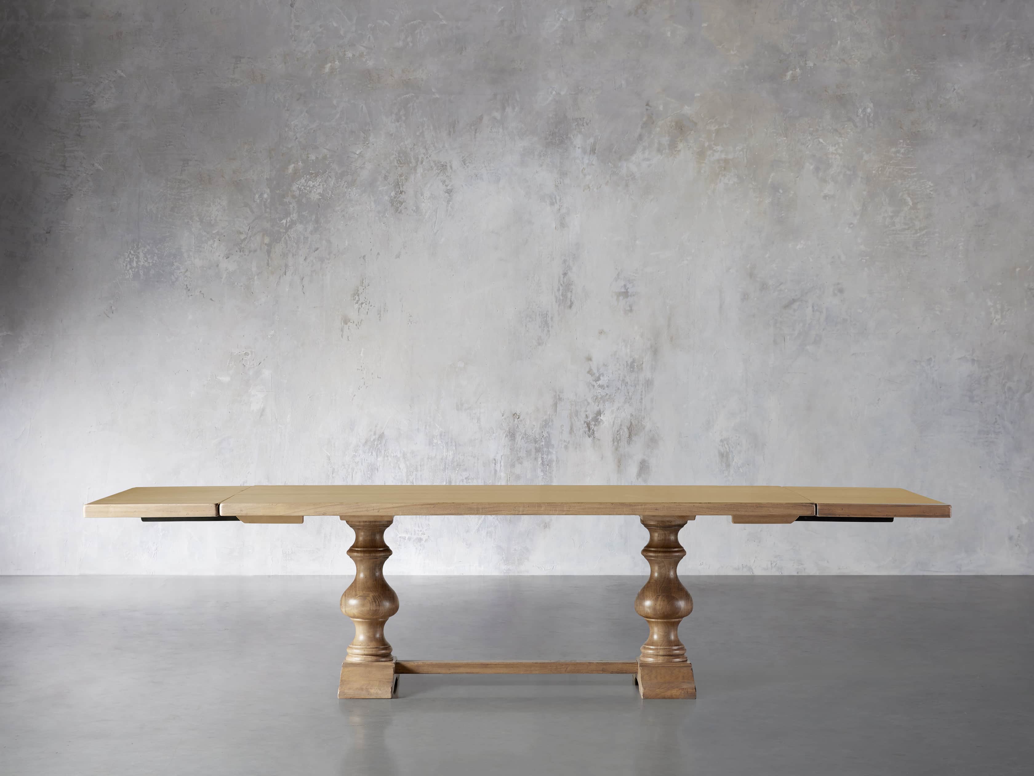Tuscany 94" Extension Dining Table in Blonde, slide 5 of 10