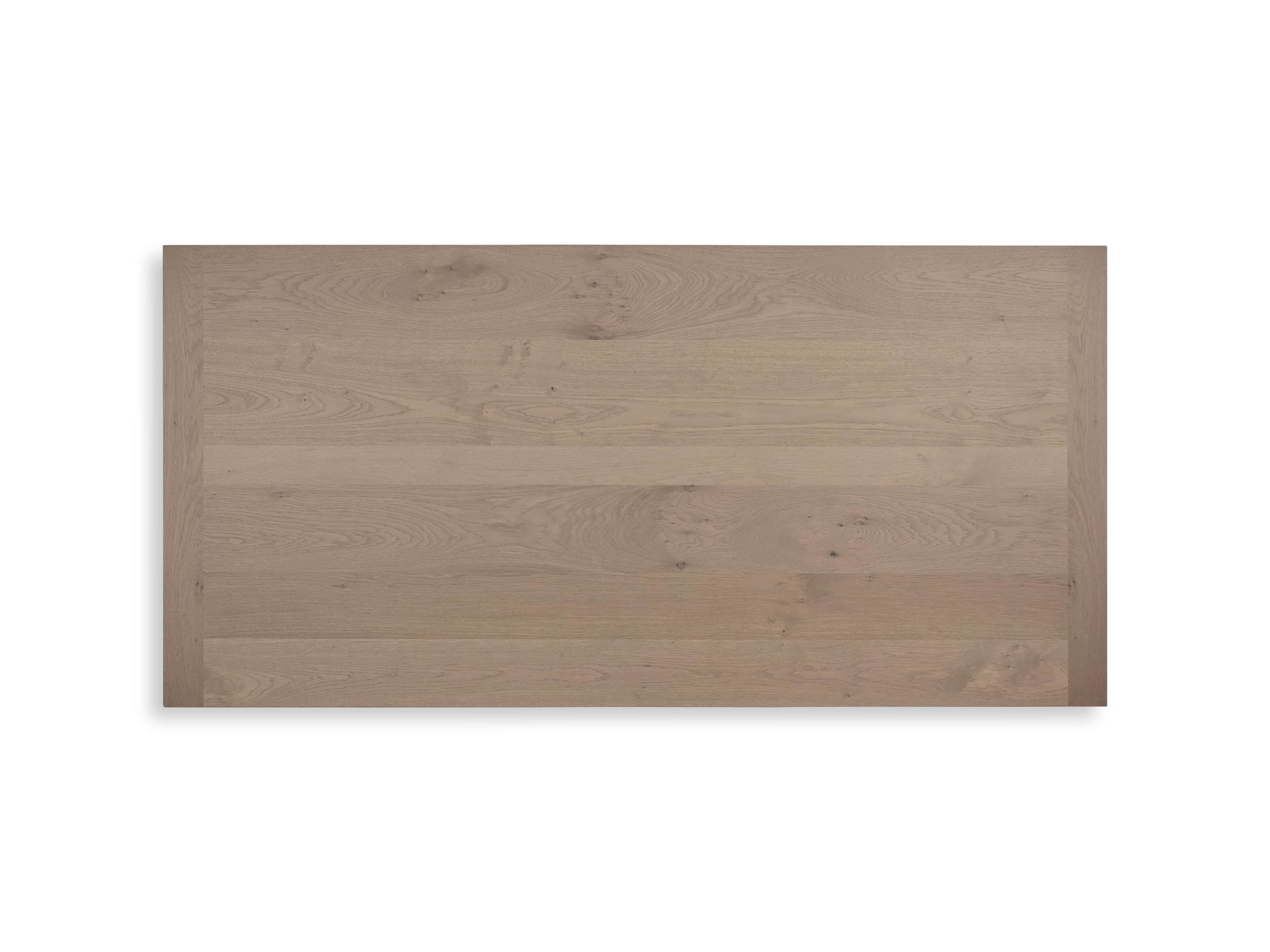 Tavola 74" Refectory Dining Table in Ombra Oak and All White