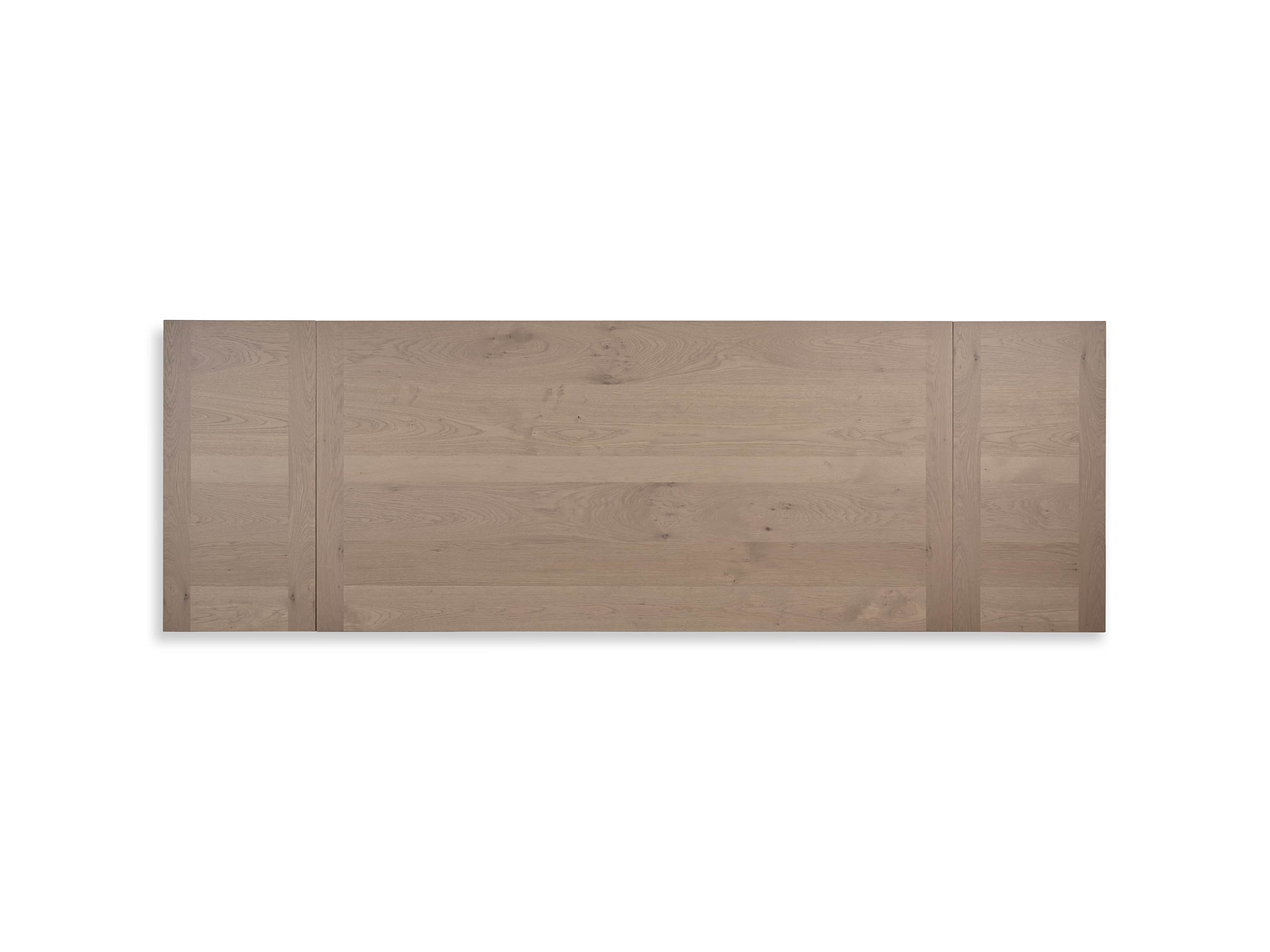 Tavola 87" Refectory Dining Table in Ombra Oak and All White