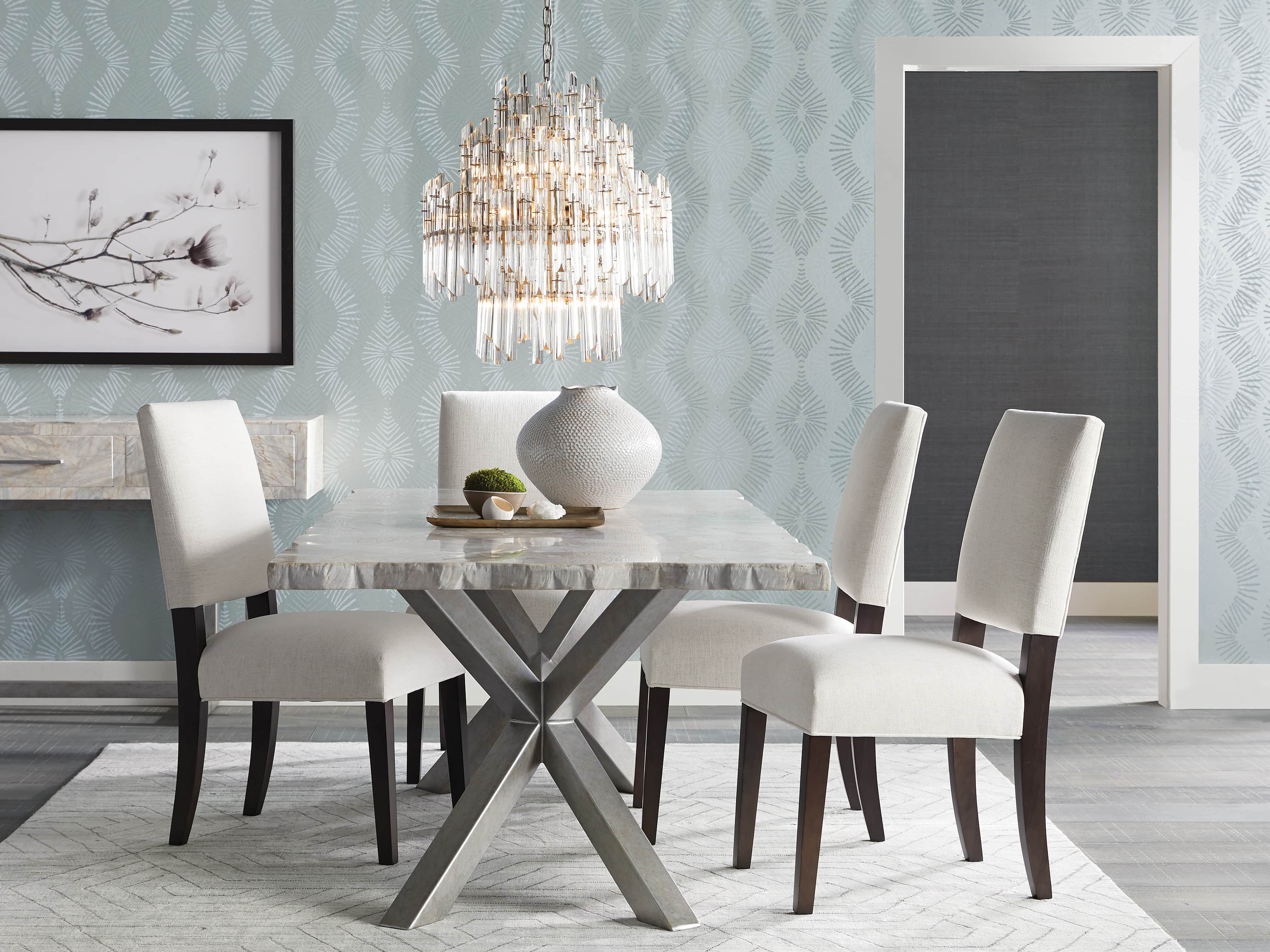 torino grey dining chair