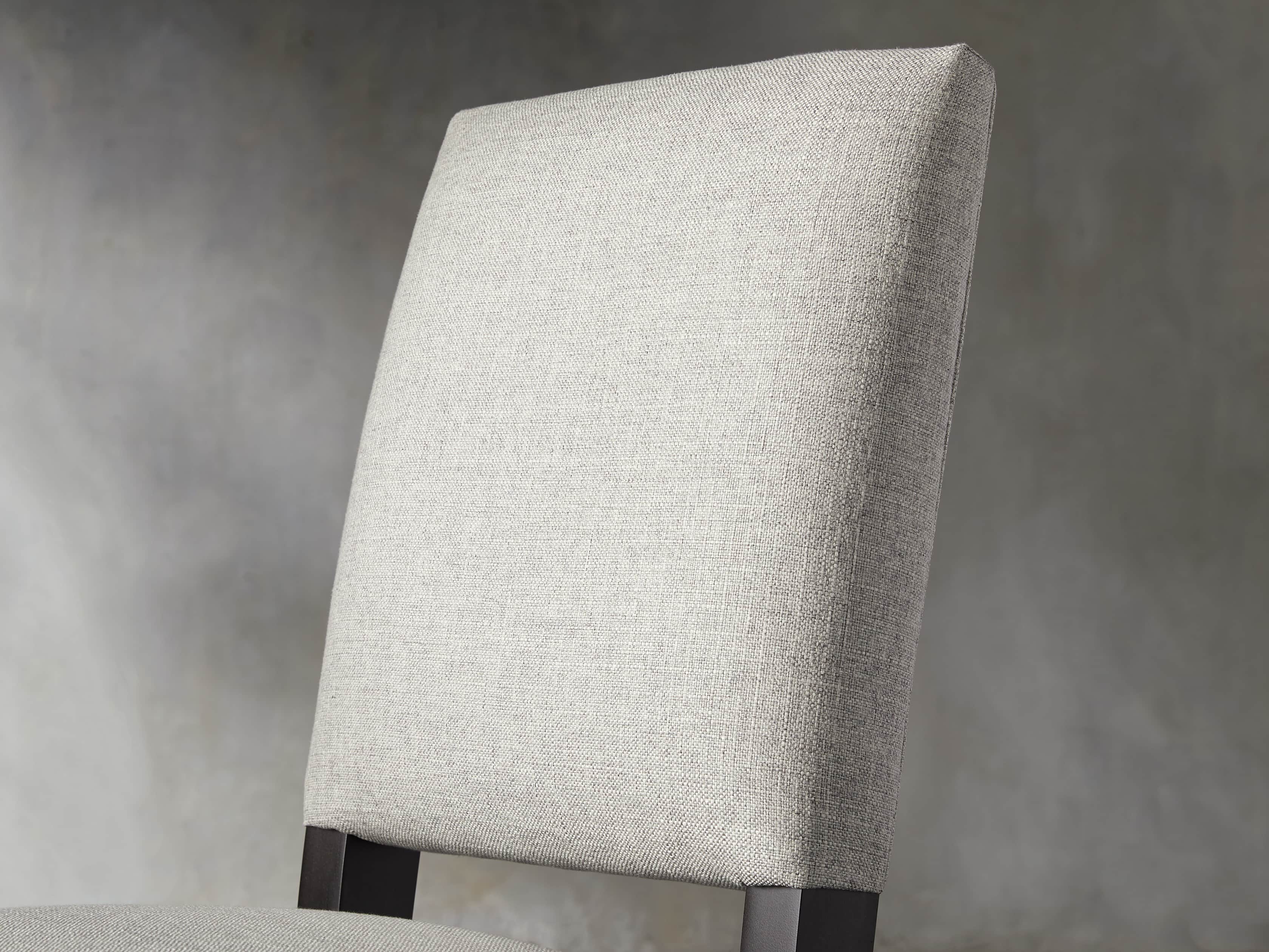 Torino 20" Upholstered Dining Side Chair in Turbo Ash