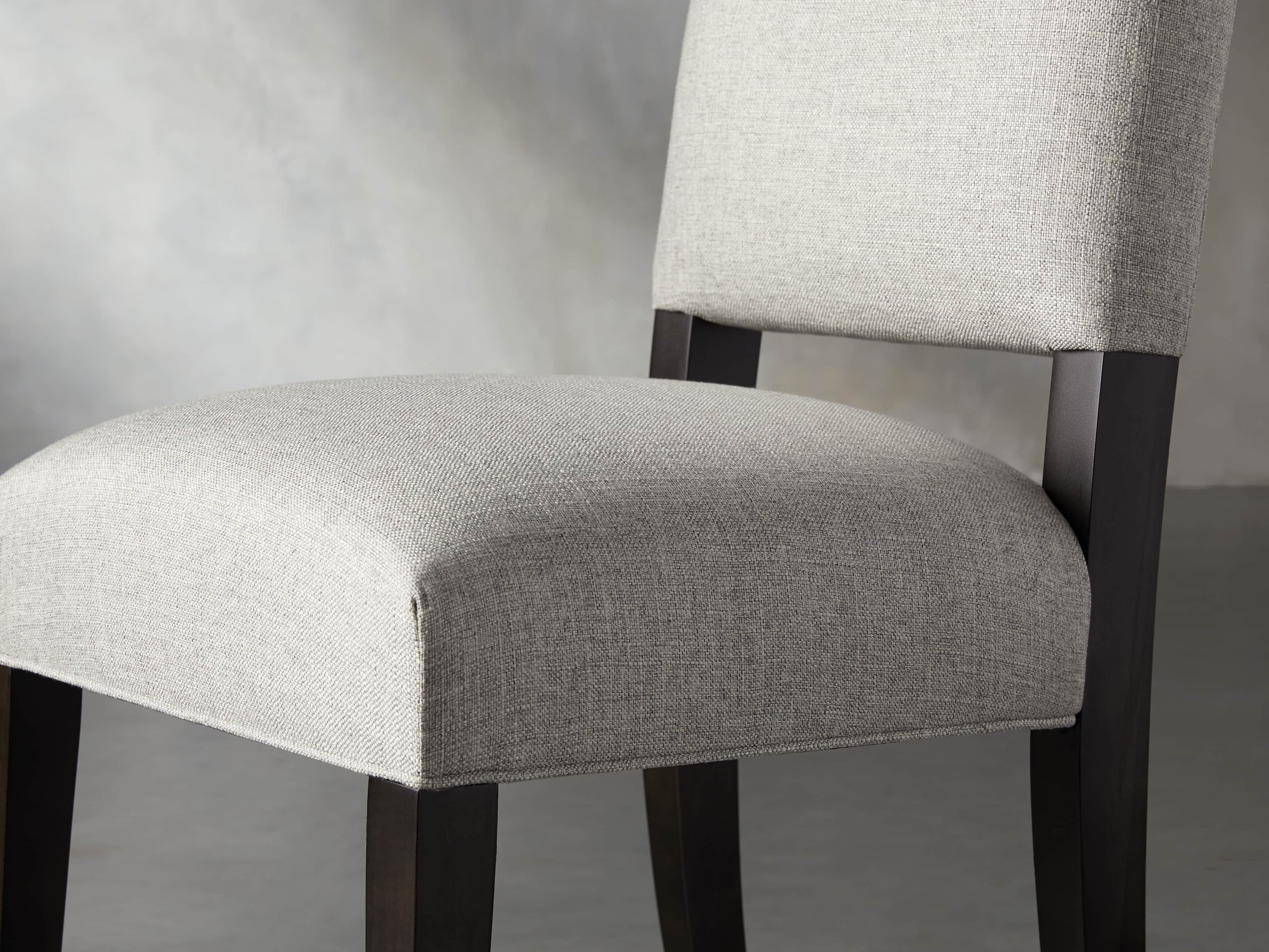 Torino 20" Upholstered Dining Side Chair in Turbo Ash