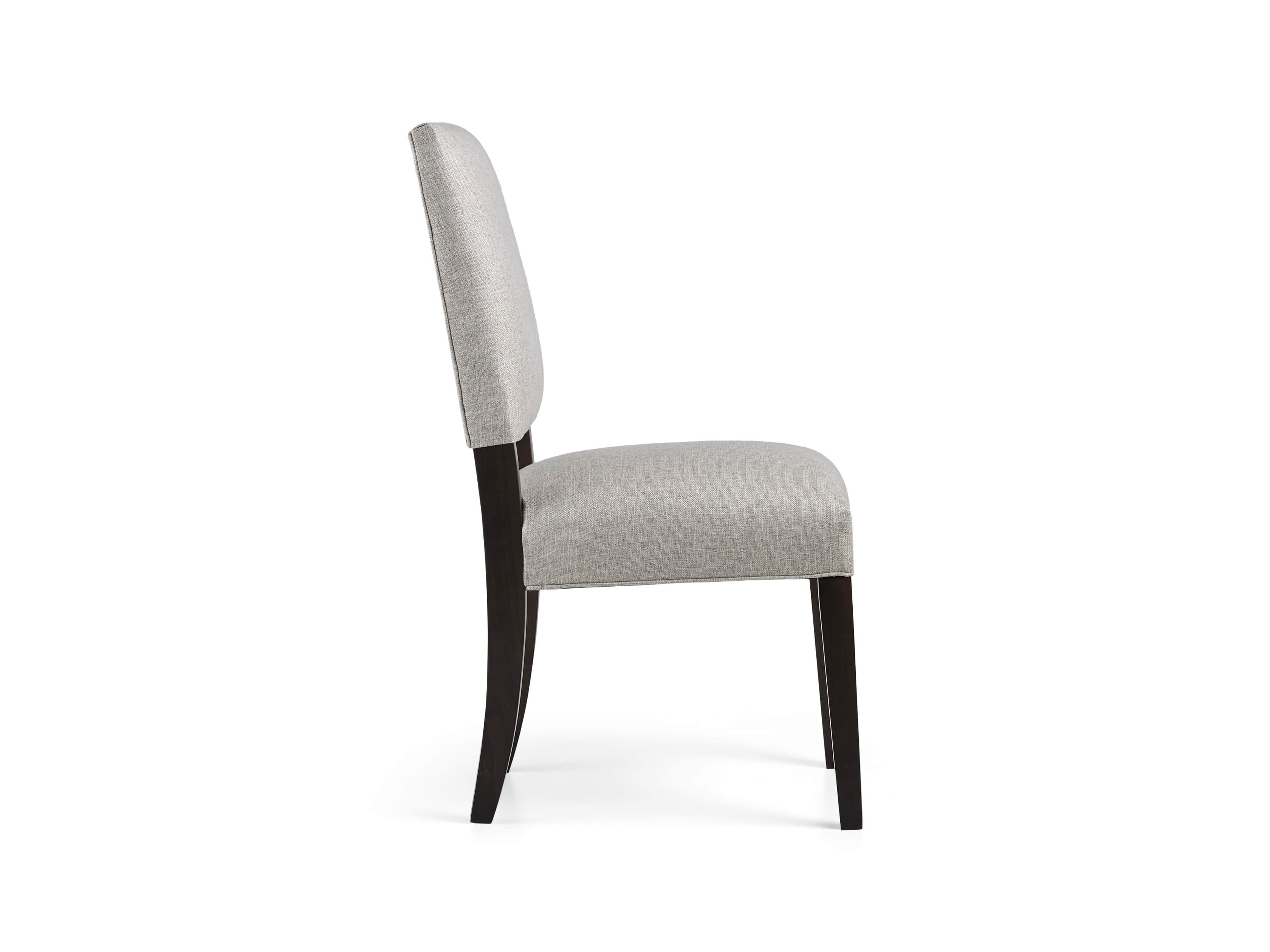 Torino 20" Upholstered Dining Side Chair in Turbo Ash