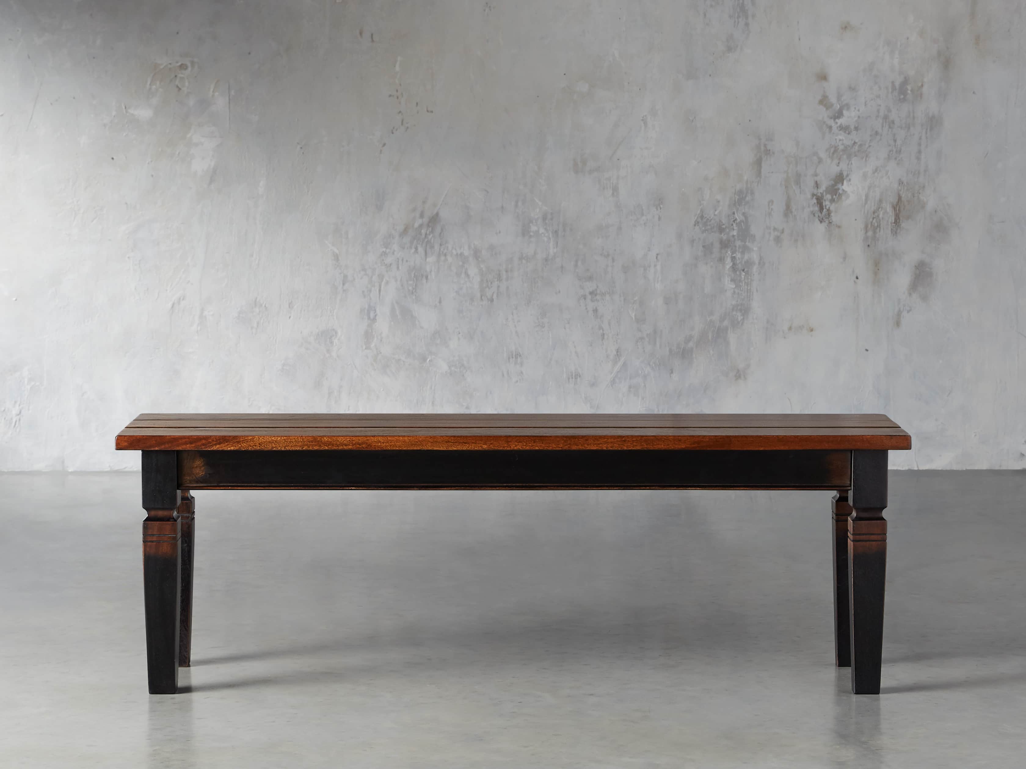 Toulon 54" Bench in Toasted Auburn