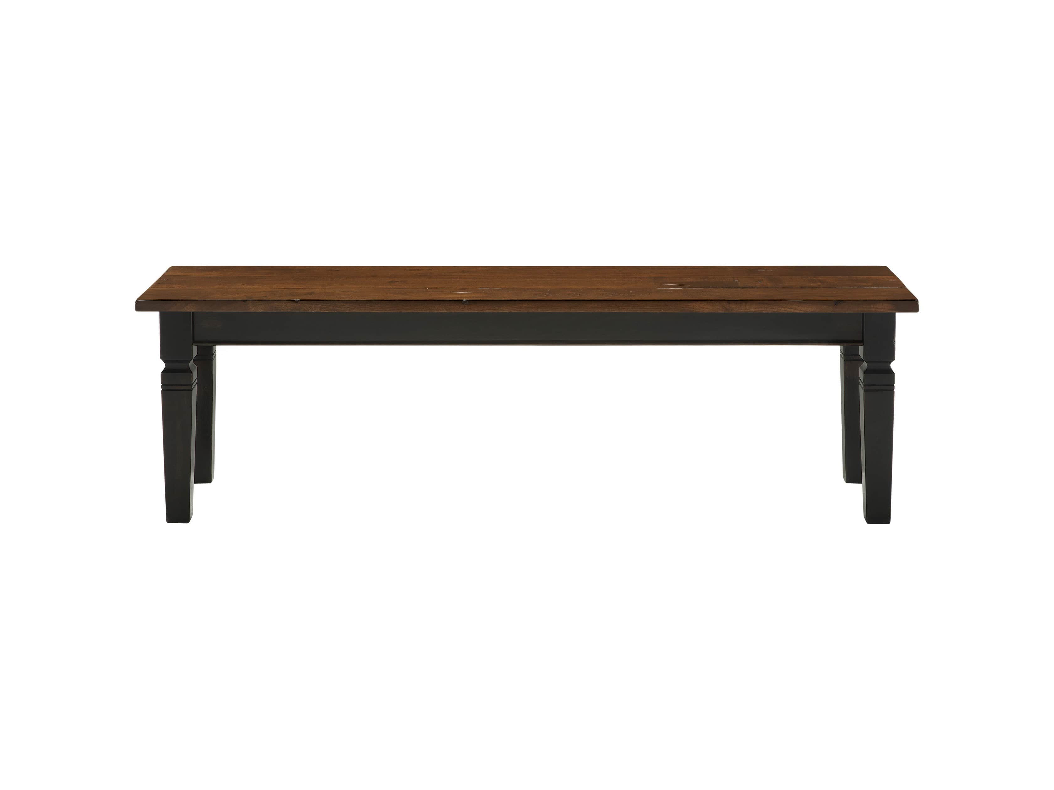 Toulon 54" Bench in Toasted Auburn