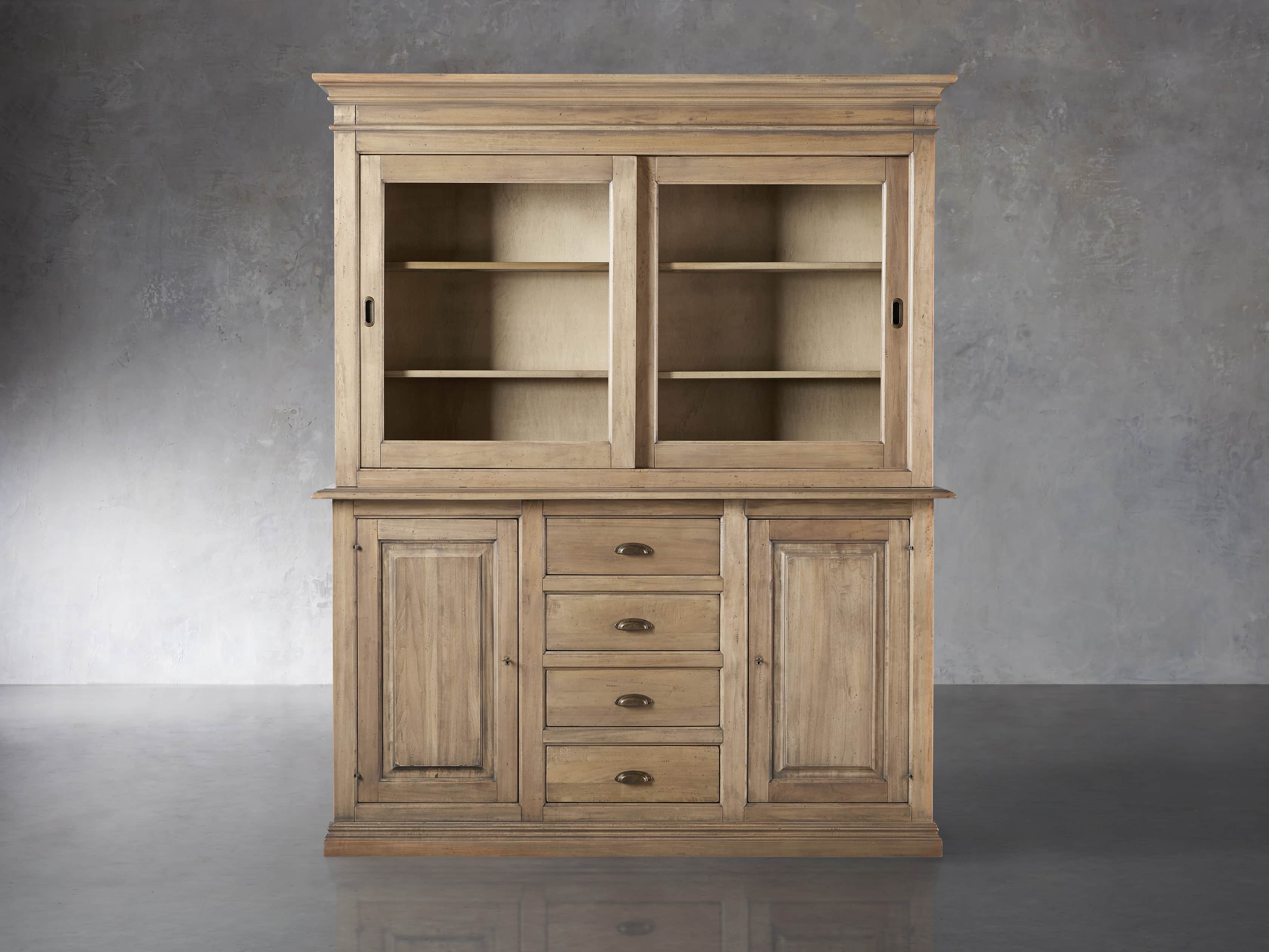 Tuscany 74" Hutch and Buffet in Blonde, slide 1 of 4