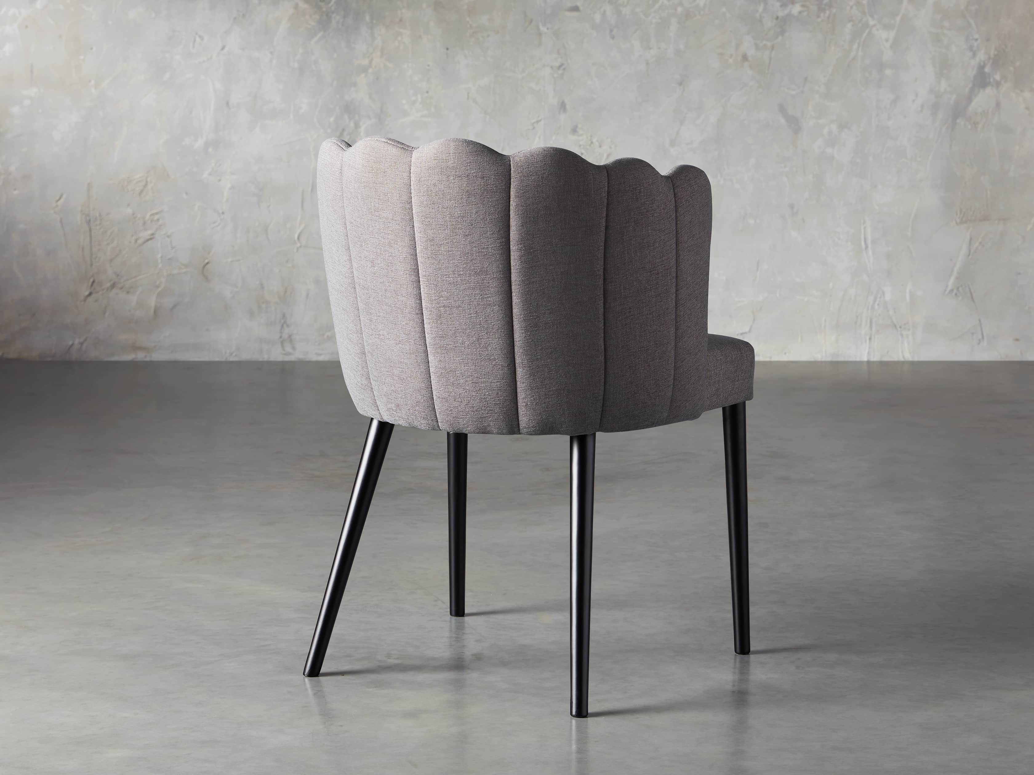 Ursula 24" Dining Chair in Ardesia Grey, slide 5 of 8