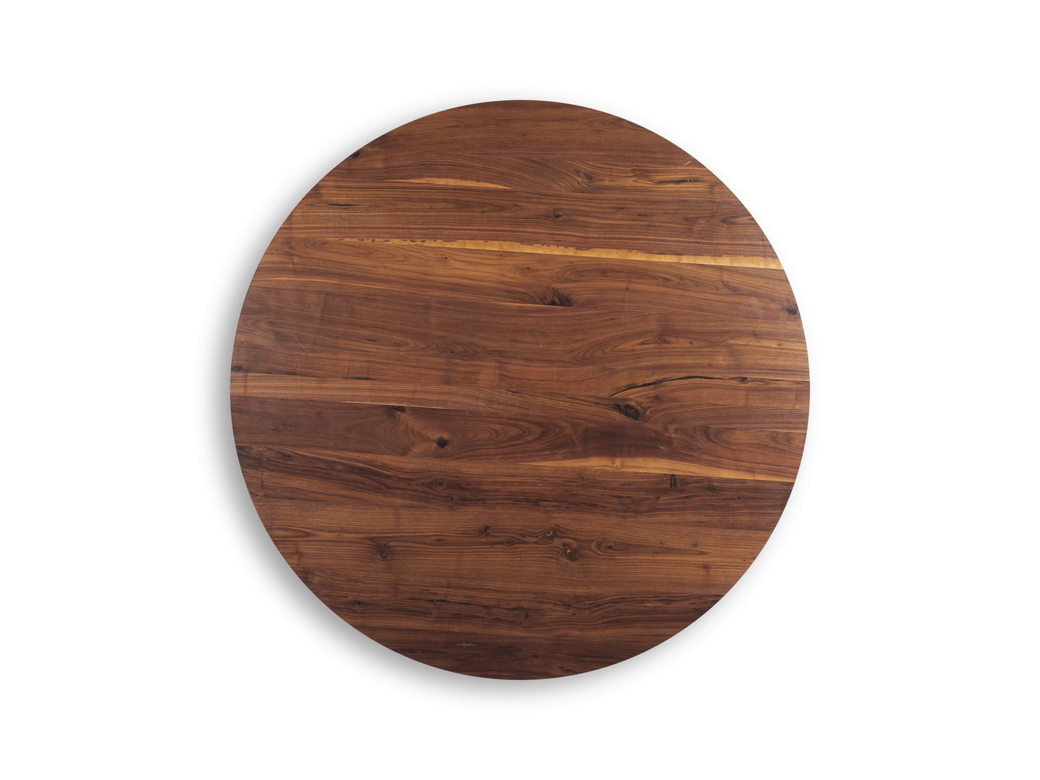 Wade 54" Walnut Round Dining Table