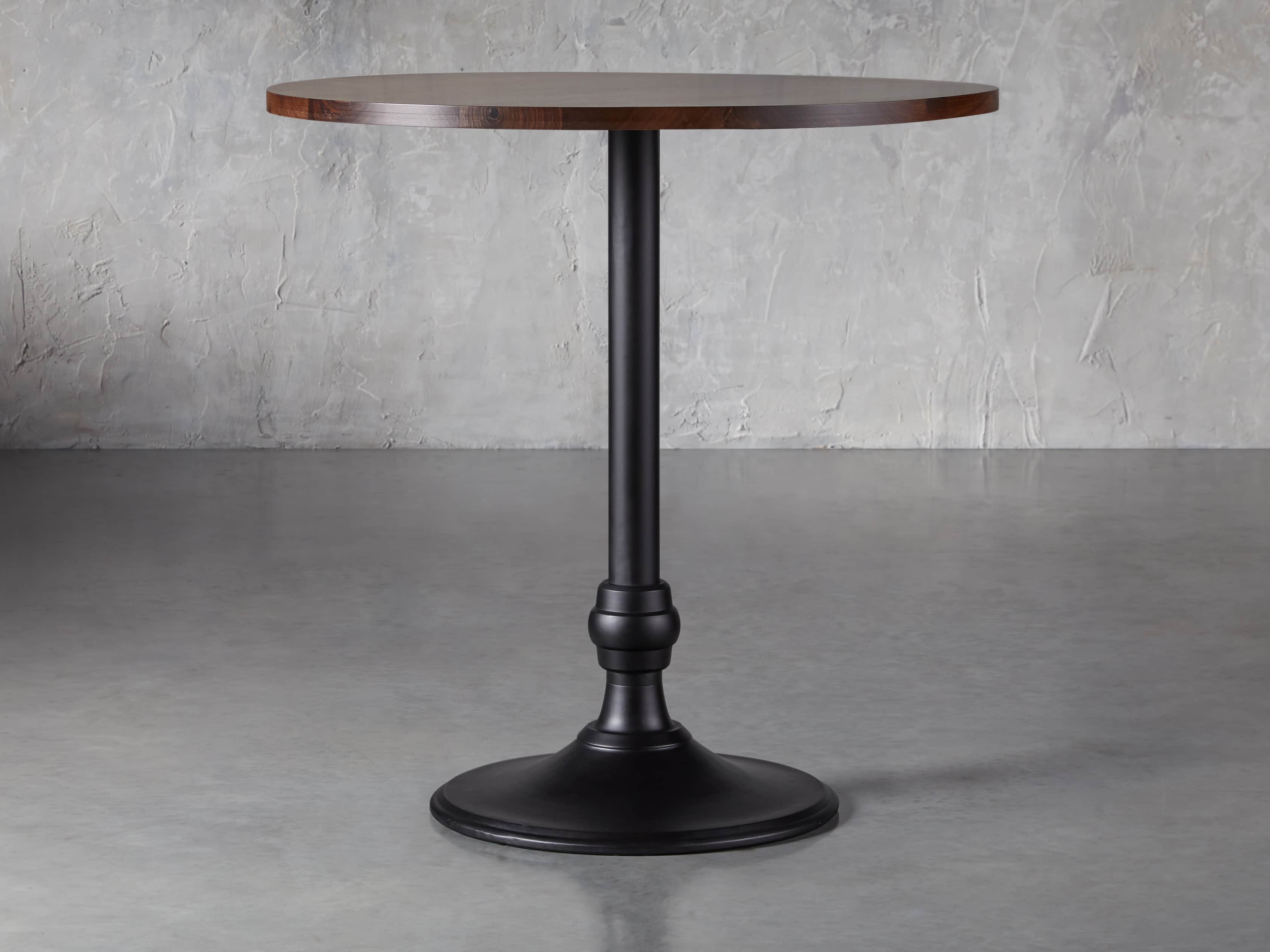 Wade 42" Bar Table with Wade Black Base, slide 1 of 3