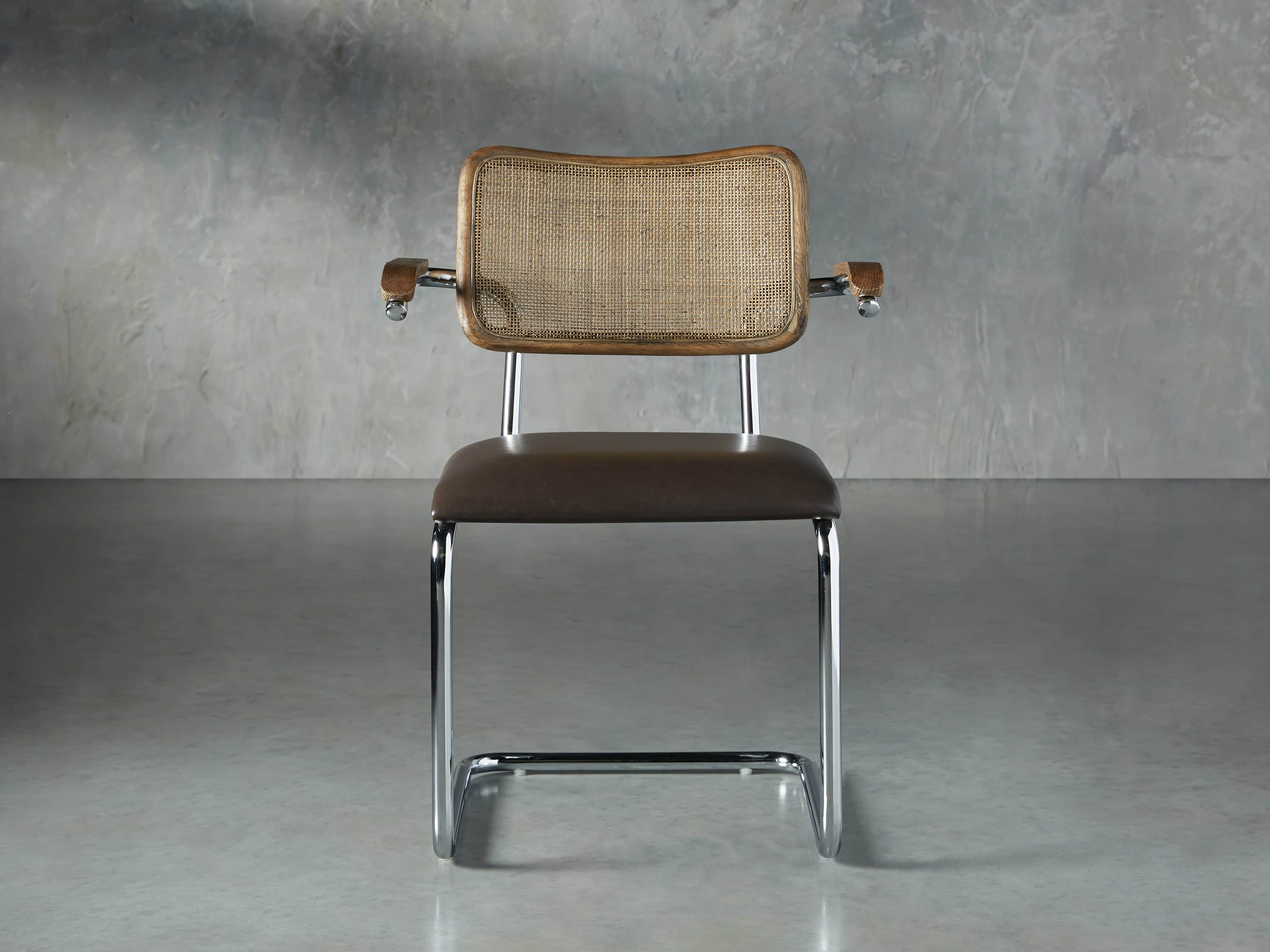 Wolfgang 23" Dining Arm Chair, slide 1 of 9