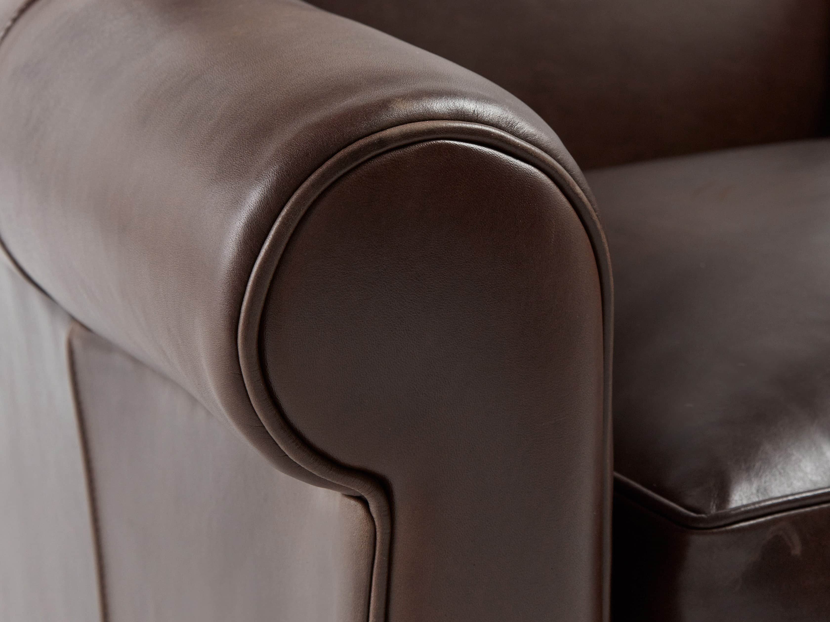 Duvall 35" Leather Swivel Recliner